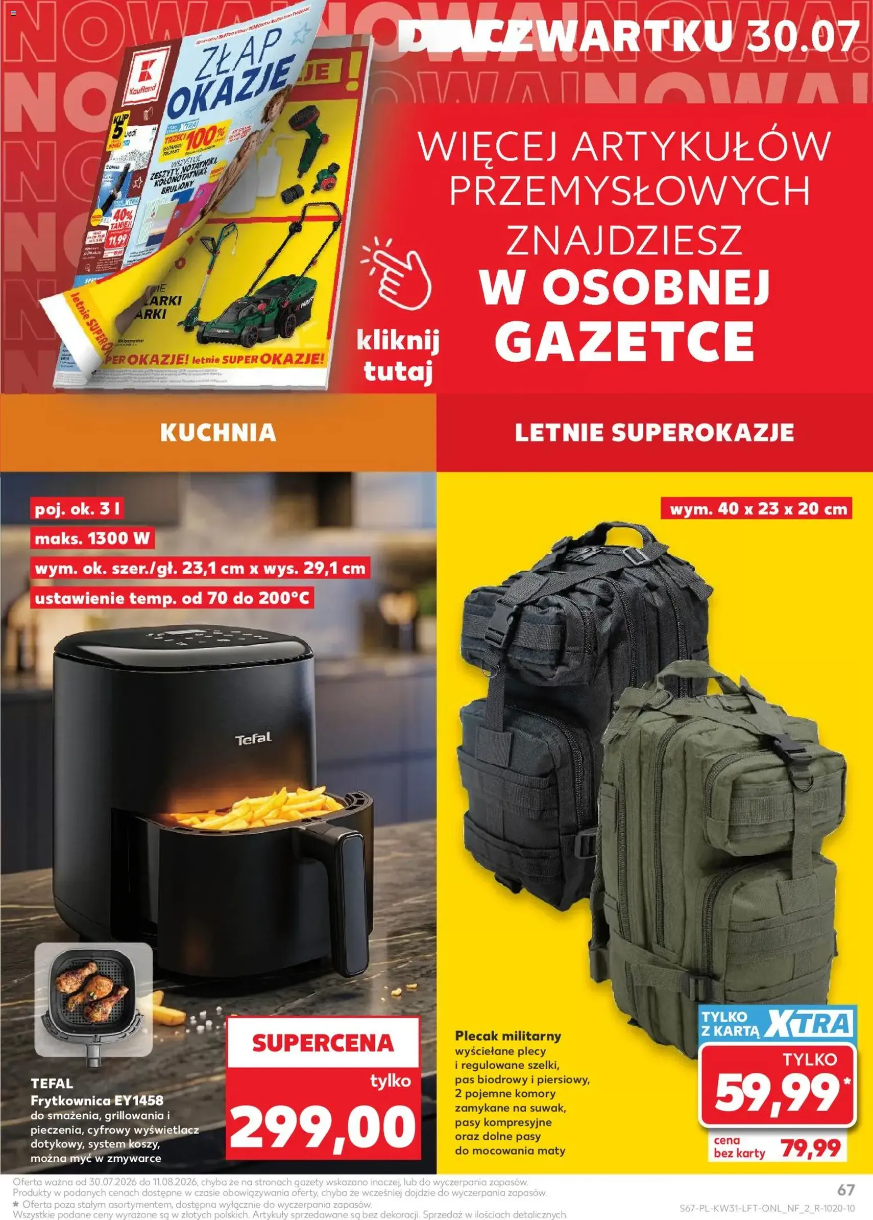 Kaufland gazetka - ważny gazetka od 30.07.2026 strona 67 z 68