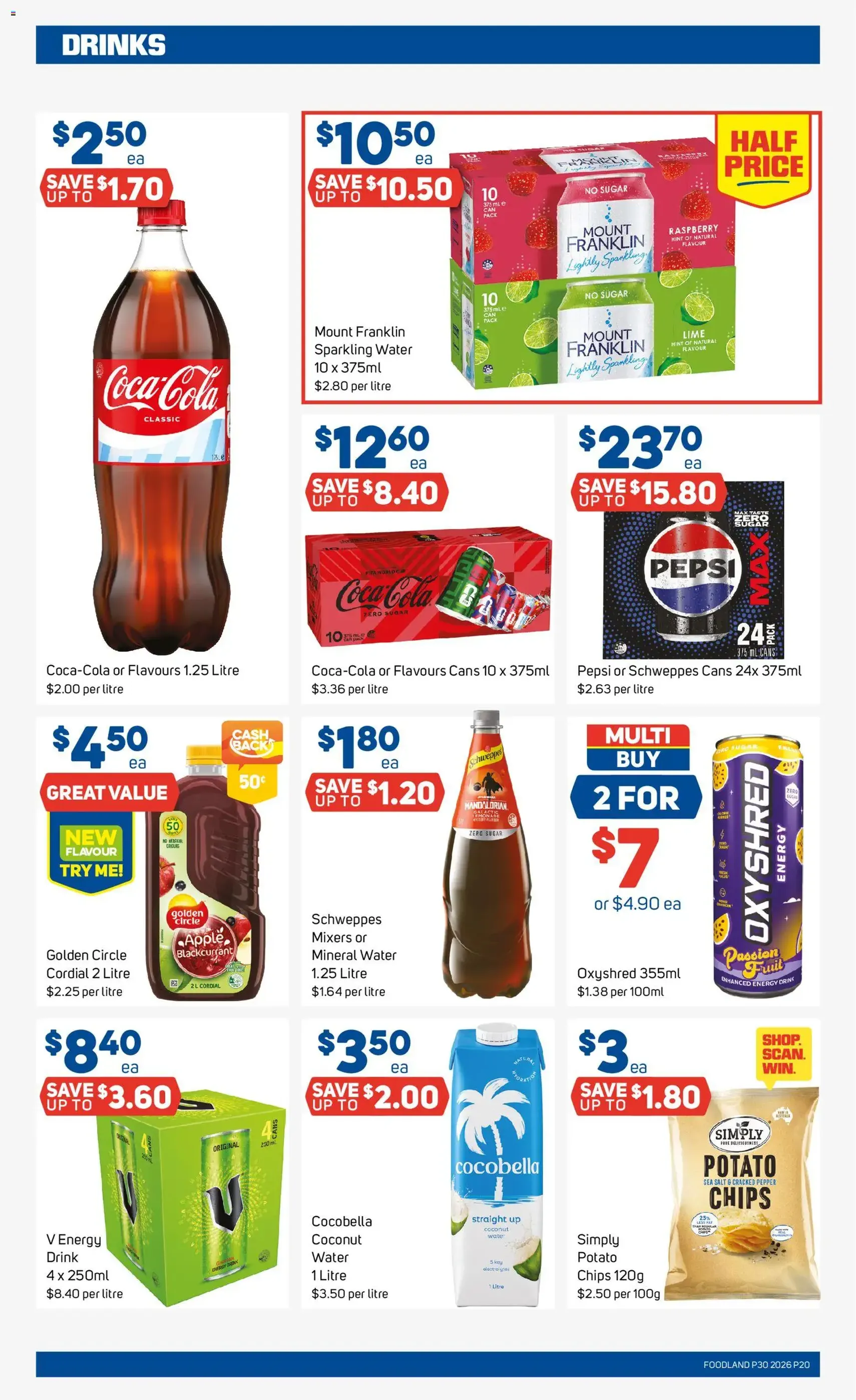 Foodland catalogue - valid flyer from 22/07/2026, page 20 of 33
