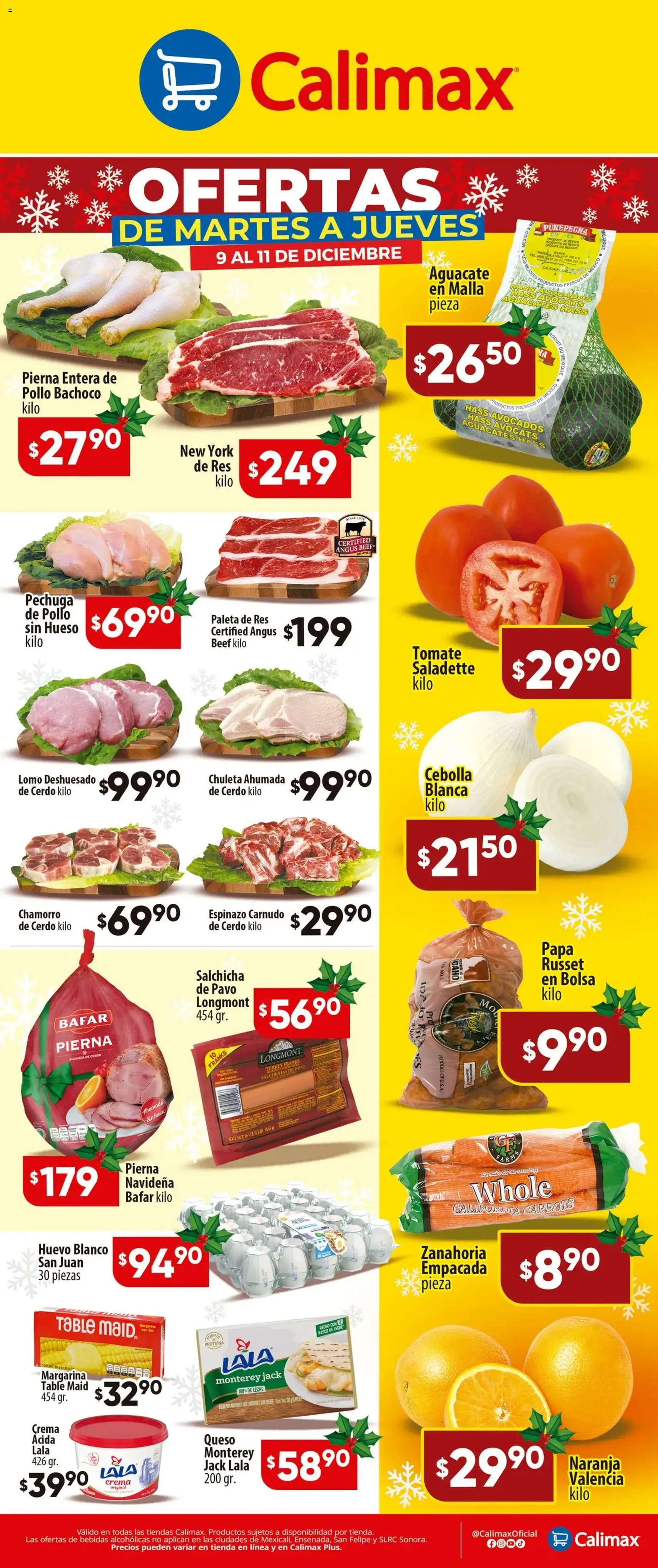 Calimax folleto - folleto válido desde 09/12/2025 página 1 de 2
