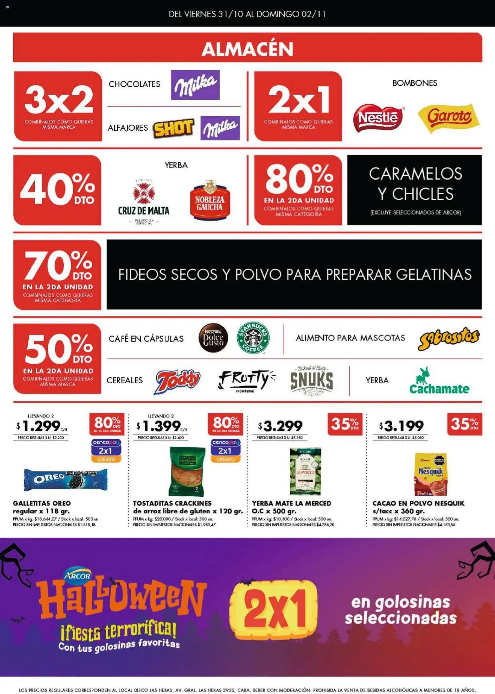 Disco ofertas - folleto válido desde 31/10/2025 página 2 de 9 Disco ofertas - folleto válido desde 31/10/2025 página 2 de 9
