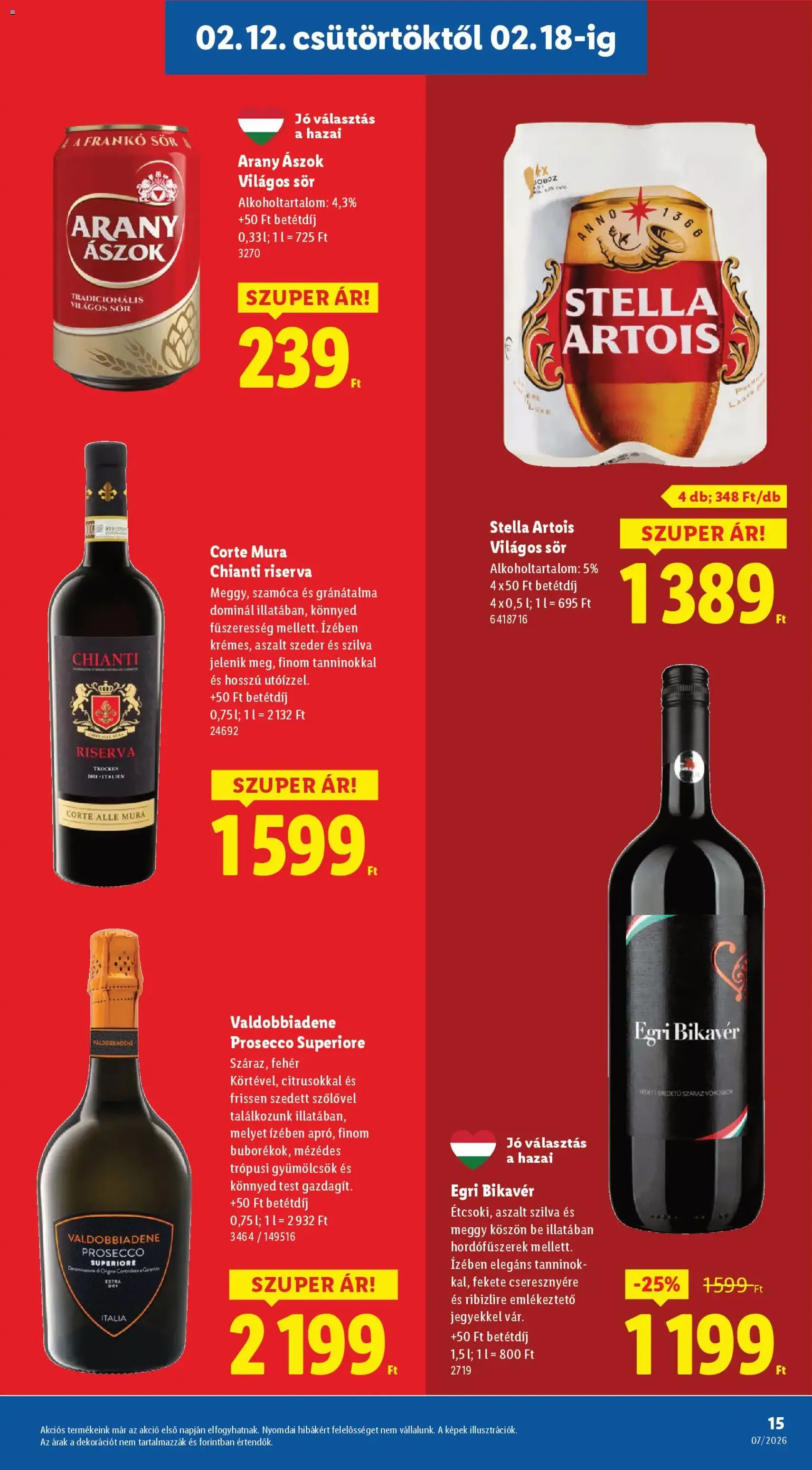 Lidl Akciós újság - 2026.02.12. érvényes szórólap 13 oldal 62 oldalból