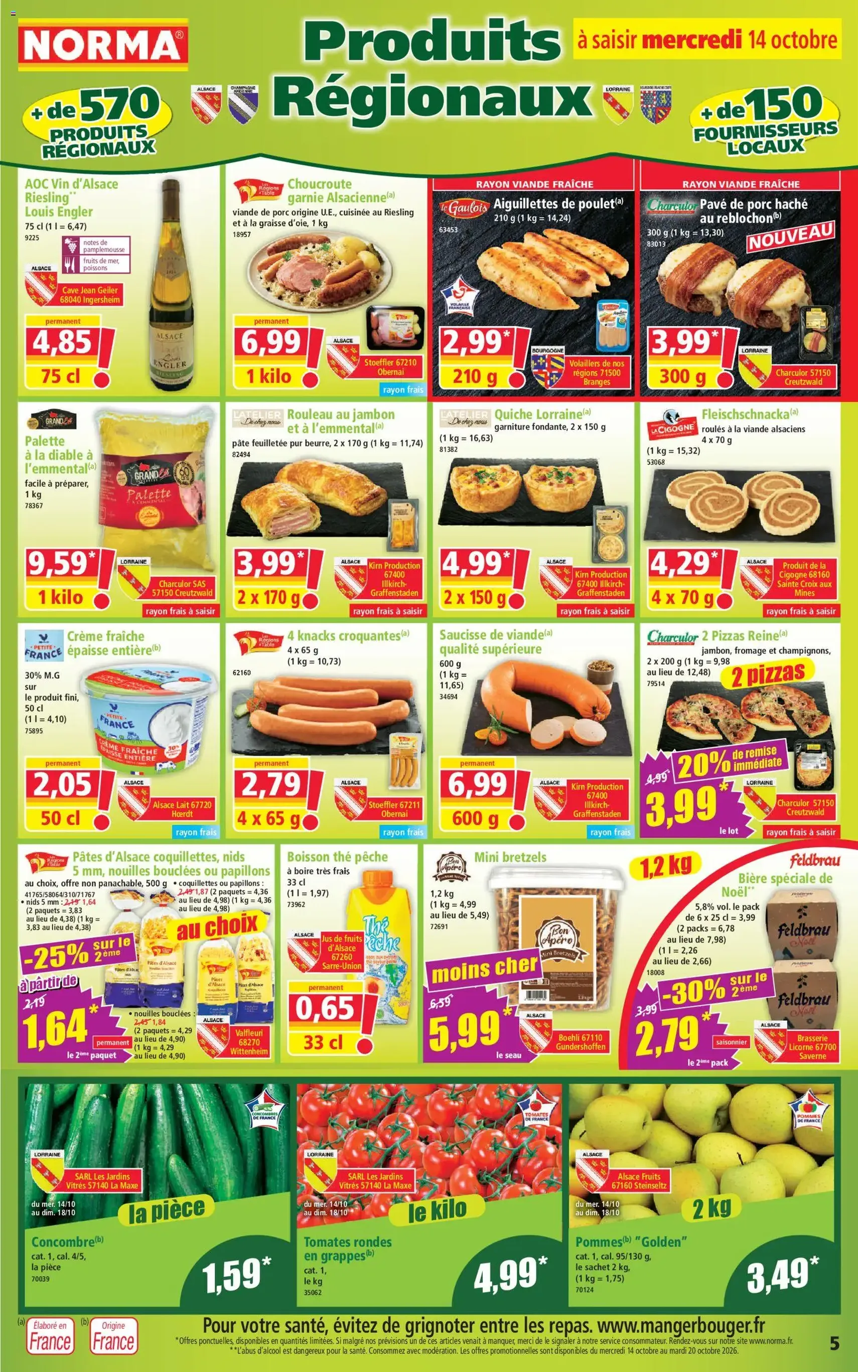 Norma catalogue - brochure valable à partir du 14/10/2026, page 5 sur 14