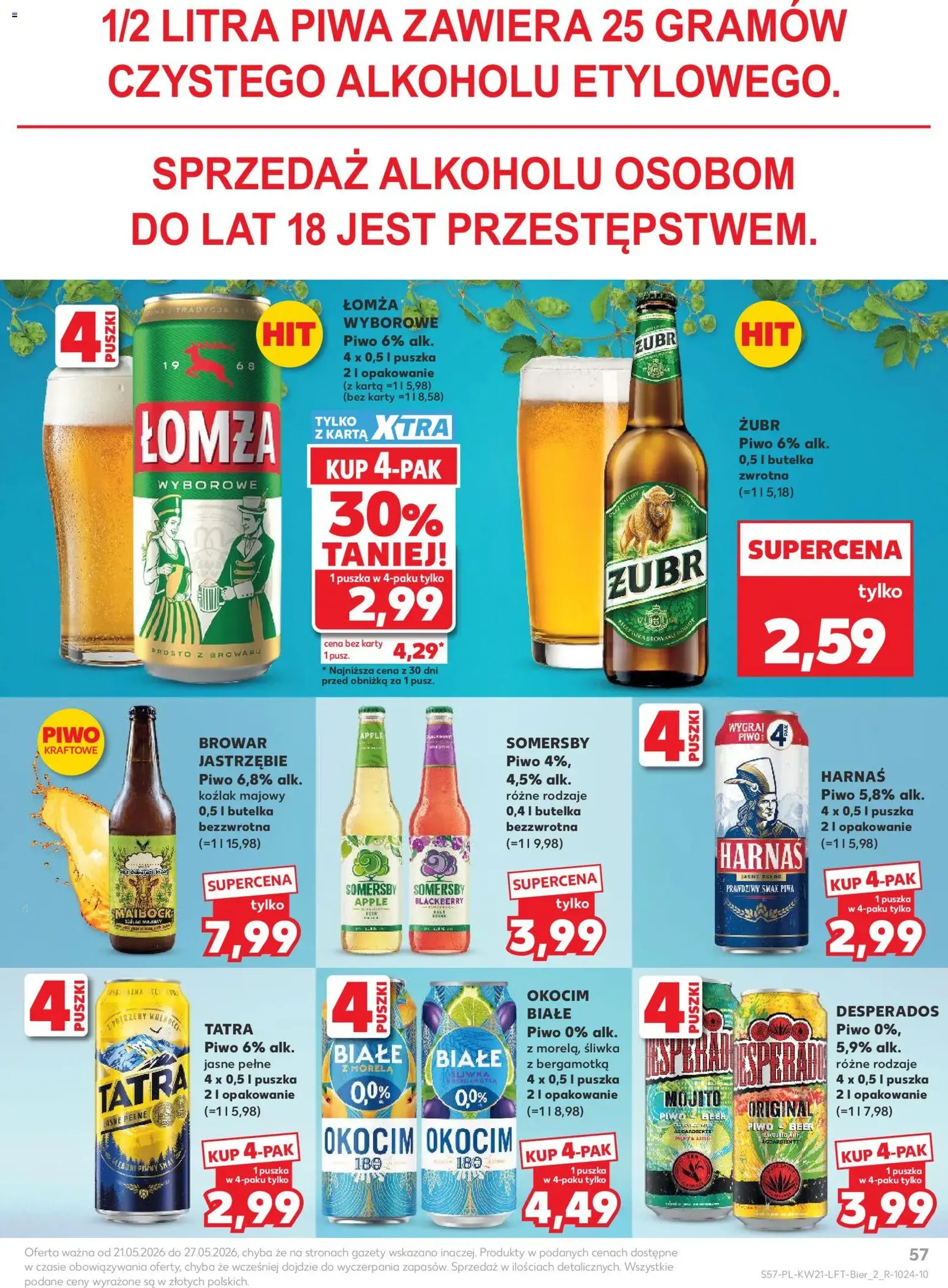 Kaufland gazetka - ważny gazetka od 21.05.2026 strona 57 z 72