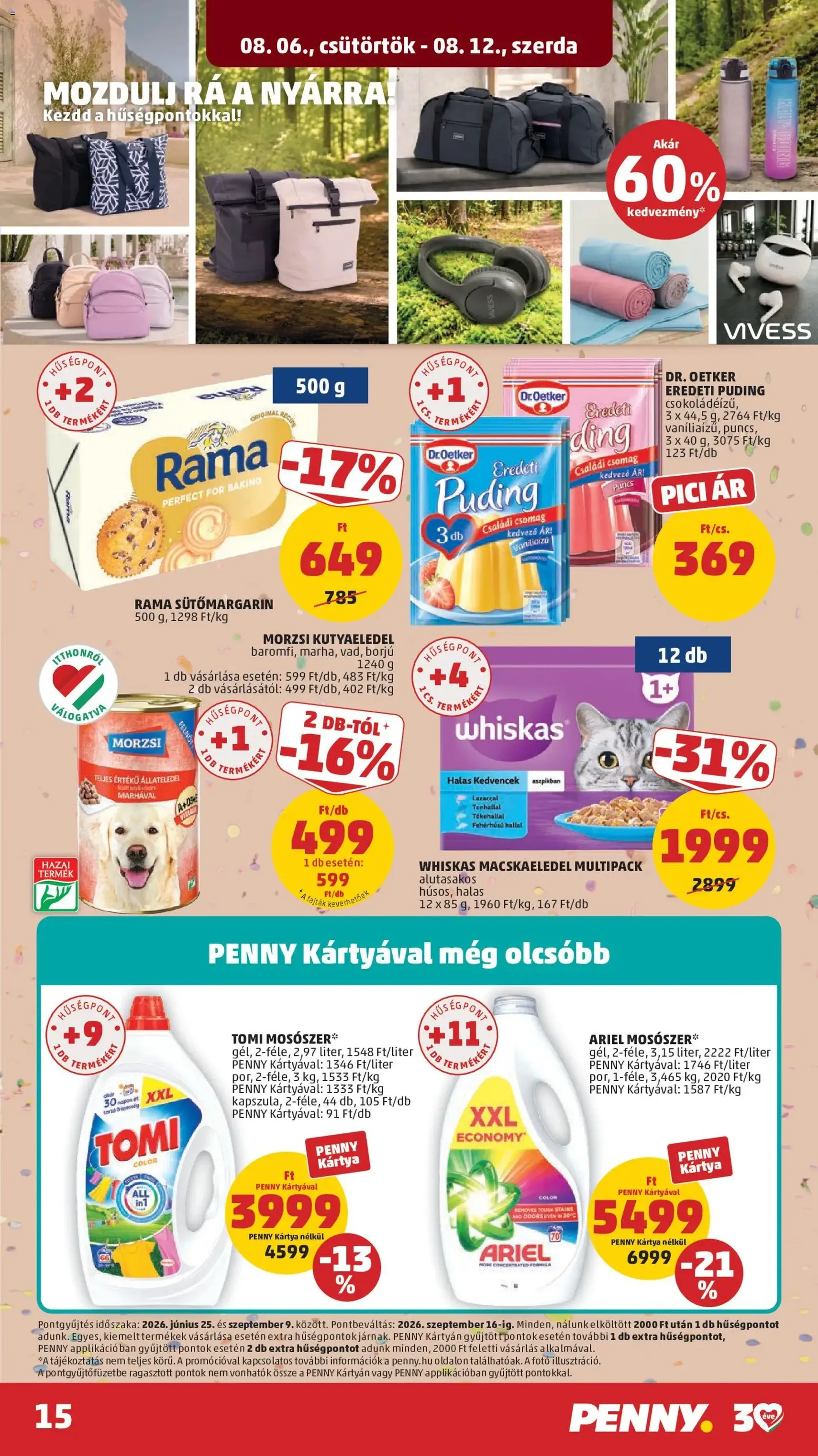 PENNY akciós újság - 2026.08.06. érvényes szórólap 18 oldal 43 oldalból