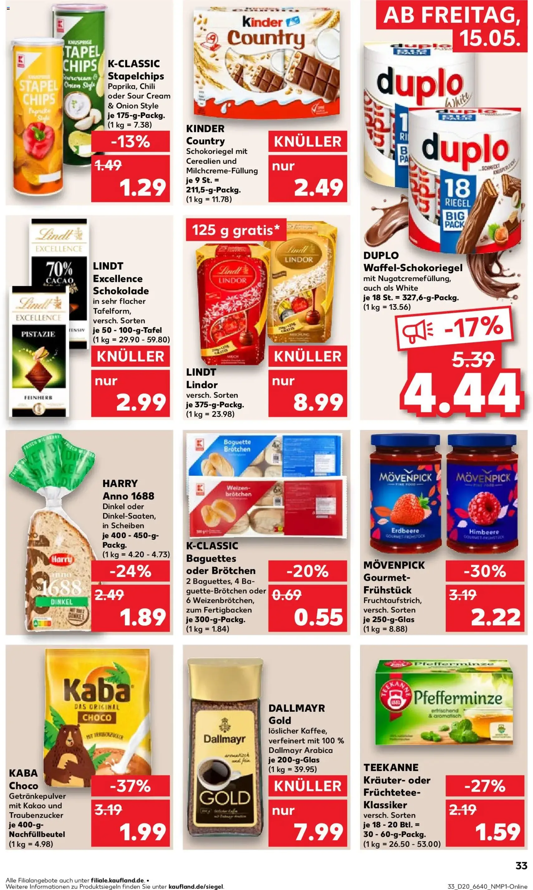 Kaufland Prospekt - Gültiger Prospekt ab 15.05.2026, Seite 33 von insgesamt 54