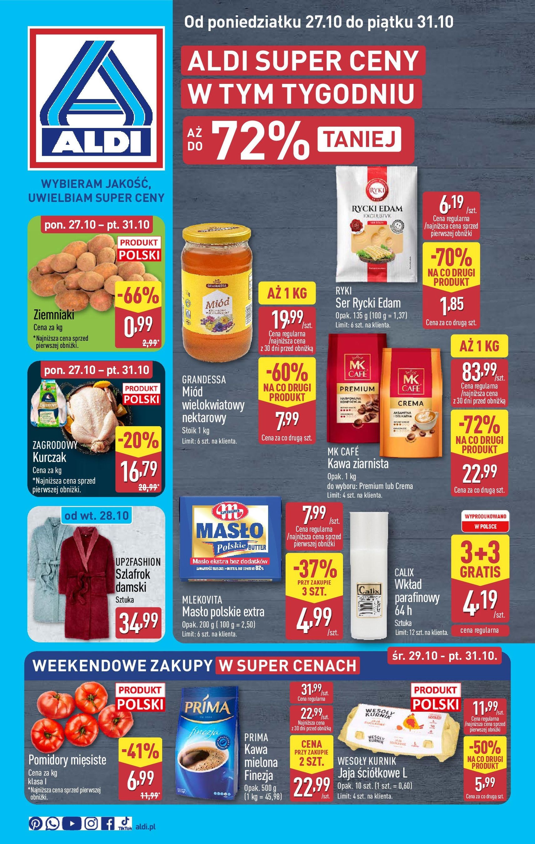 Aldi Gazetka - ważny gazetka od 27.10.2025 strona 1 z 38