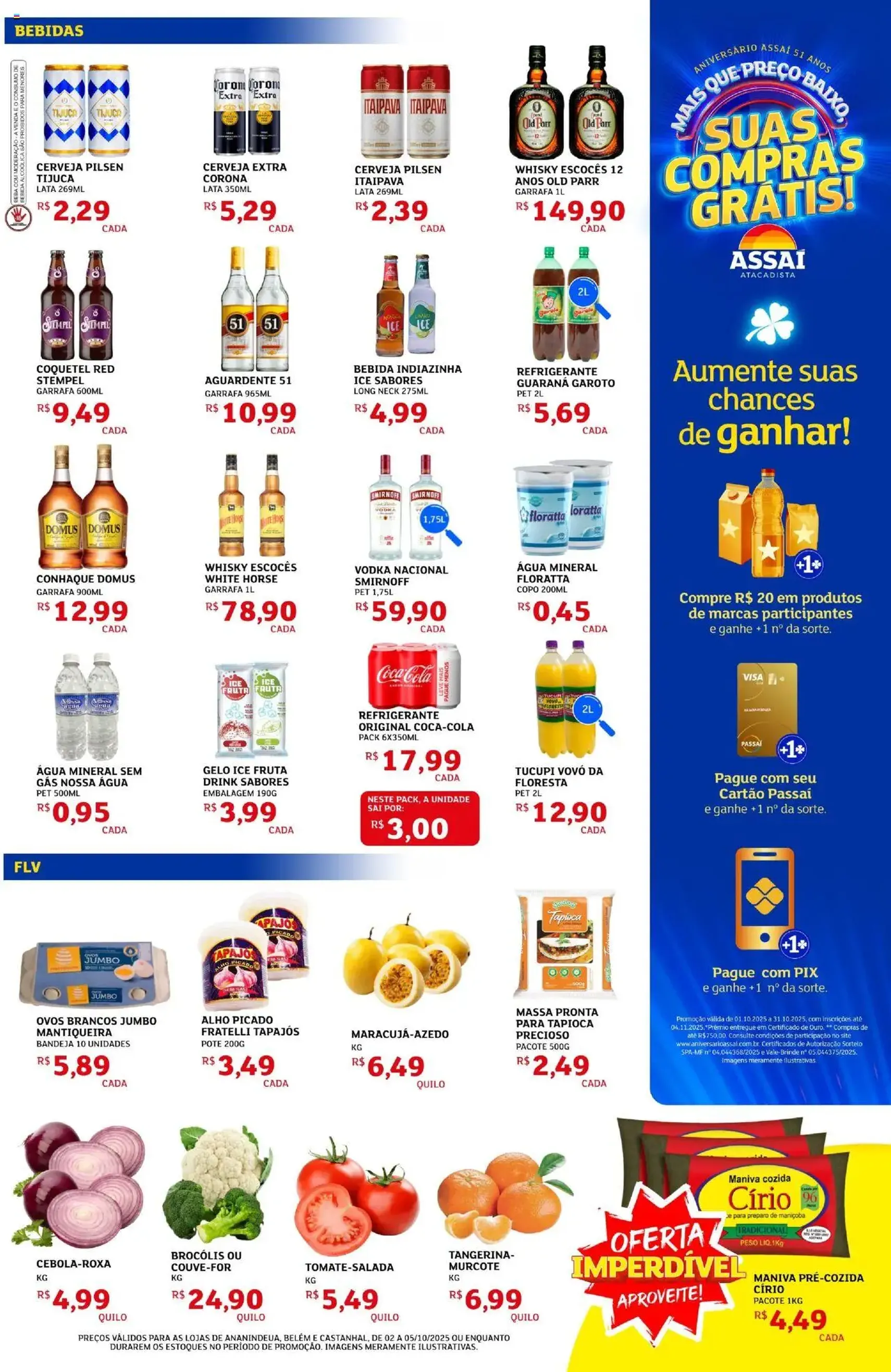 Encarte Assaí Atacadista - folheto válido a partir de 02/10/2025 página 5 de 8