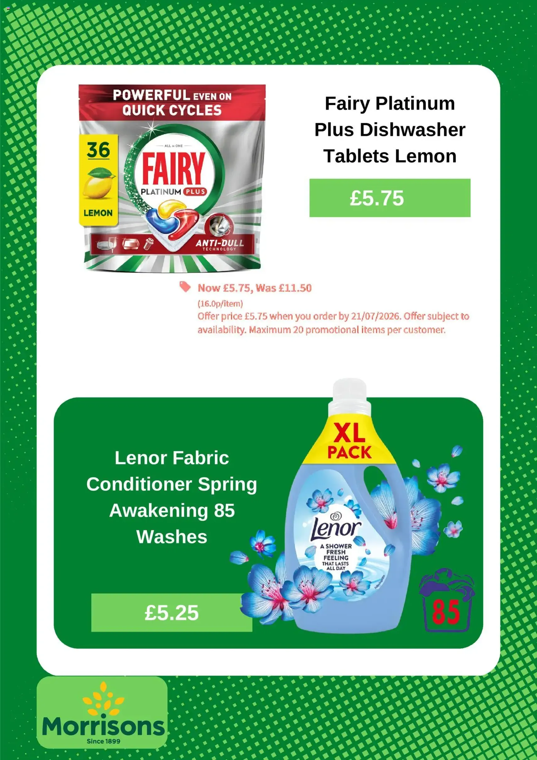 Weekly offers Morrisons - valid flyer from 13/07/2026, page 4 of 5