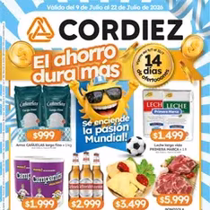Vista previa del folleto Cordiez ofertas válido desde 09/07/2026
