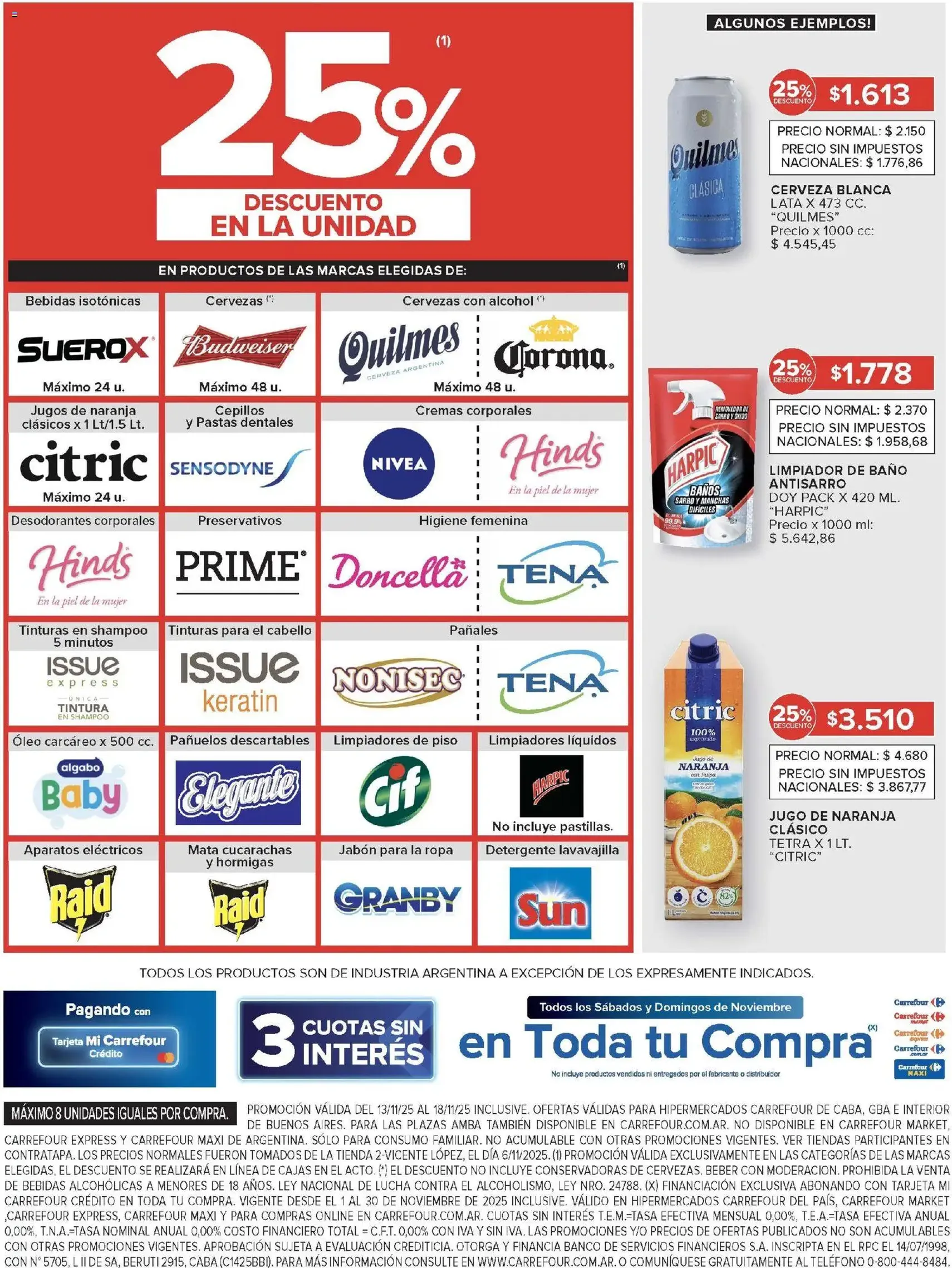 Carrefour ofertas - folleto válido desde 13/11/2025 página 8 de 48