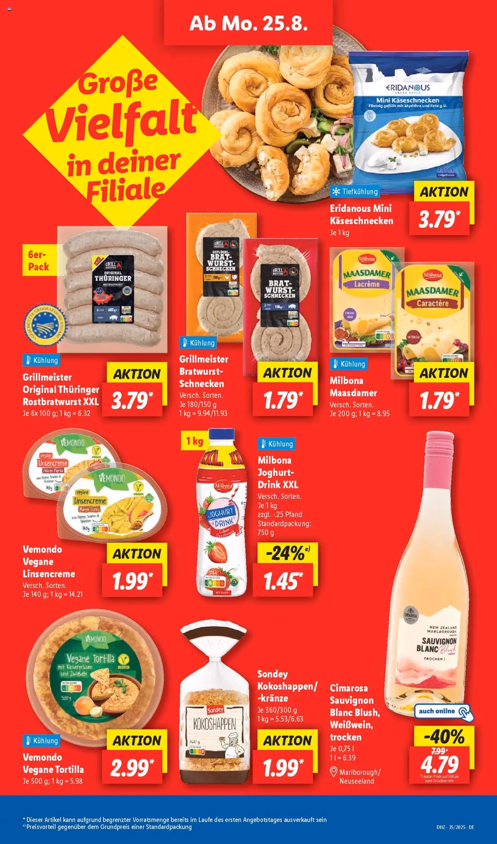 Lidl Prospekt - Gültiger Prospekt ab 25.08.2025, Seite 11 von insgesamt 68 Lidl Prospekt - Gültiger Prospekt ab 25.08.2025, Seite 11 von insgesamt 68