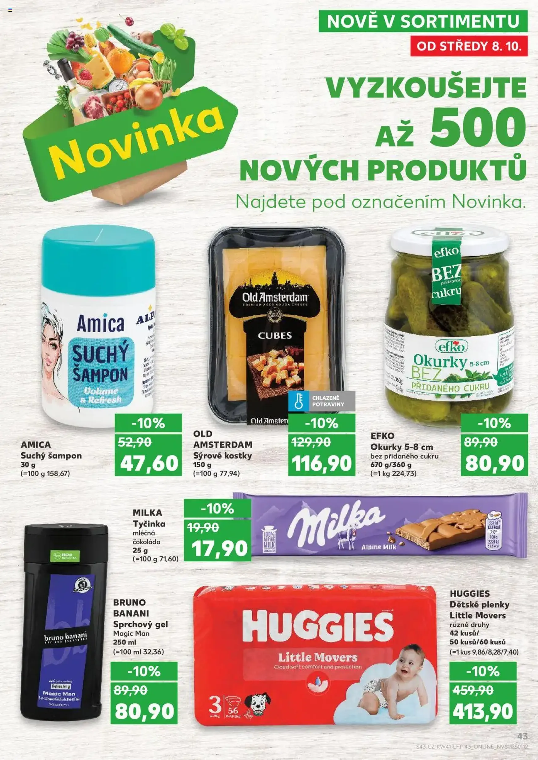 Kaufland leták - platný leták od 08.10.2025 strana 43 z 90