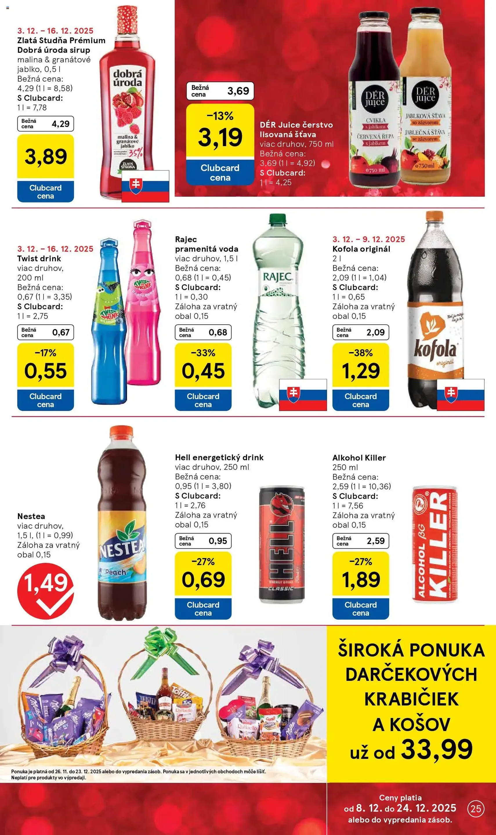Tesco Hypermarket - leták - platný leták od 08.12.2025 strana 25 z 49