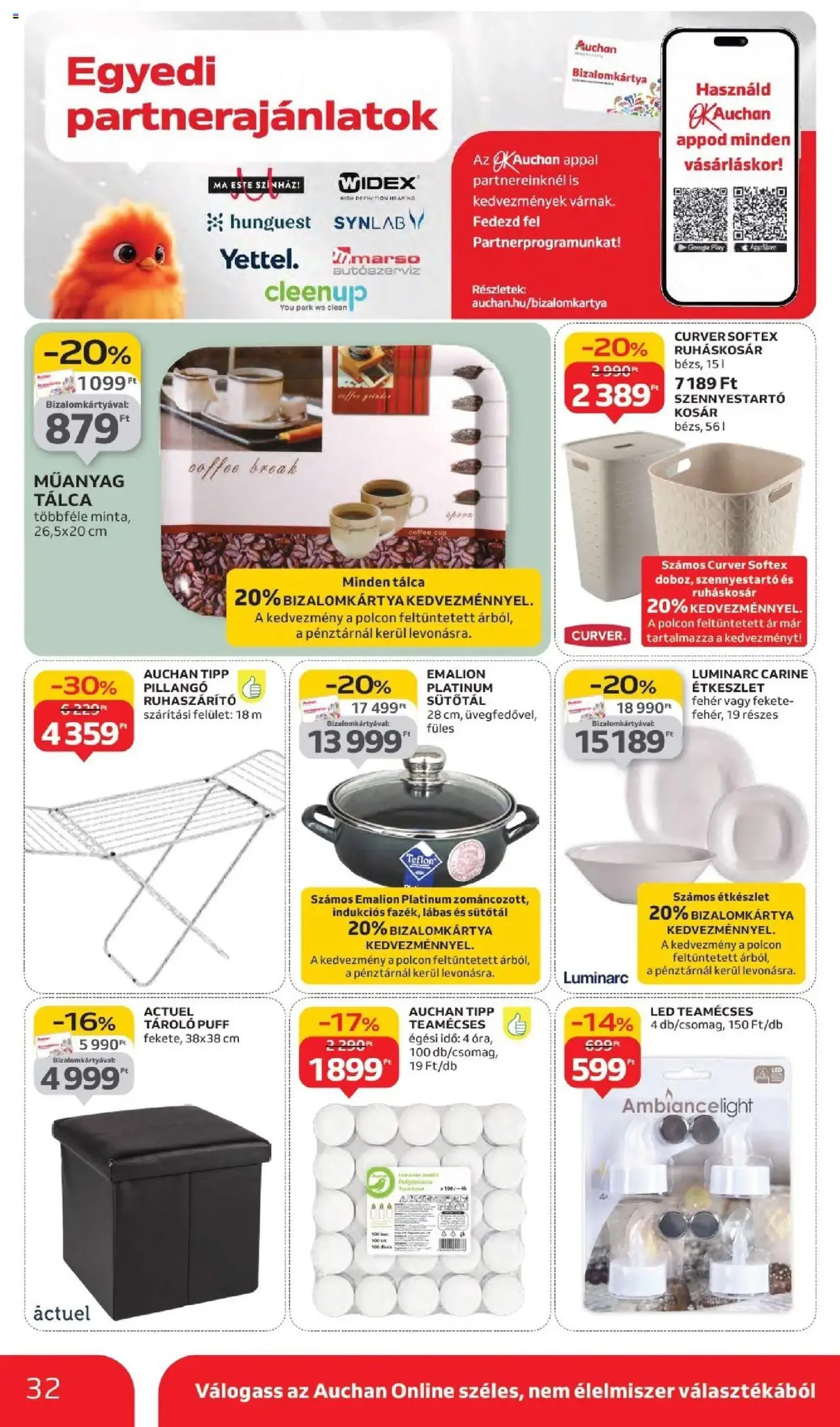Auchan Akciós újság - 2025.09.11. érvényes szórólap 32 oldal 42 oldalból Auchan Akciós újság - 2025.09.11. érvényes szórólap 32 oldal 42 oldalból