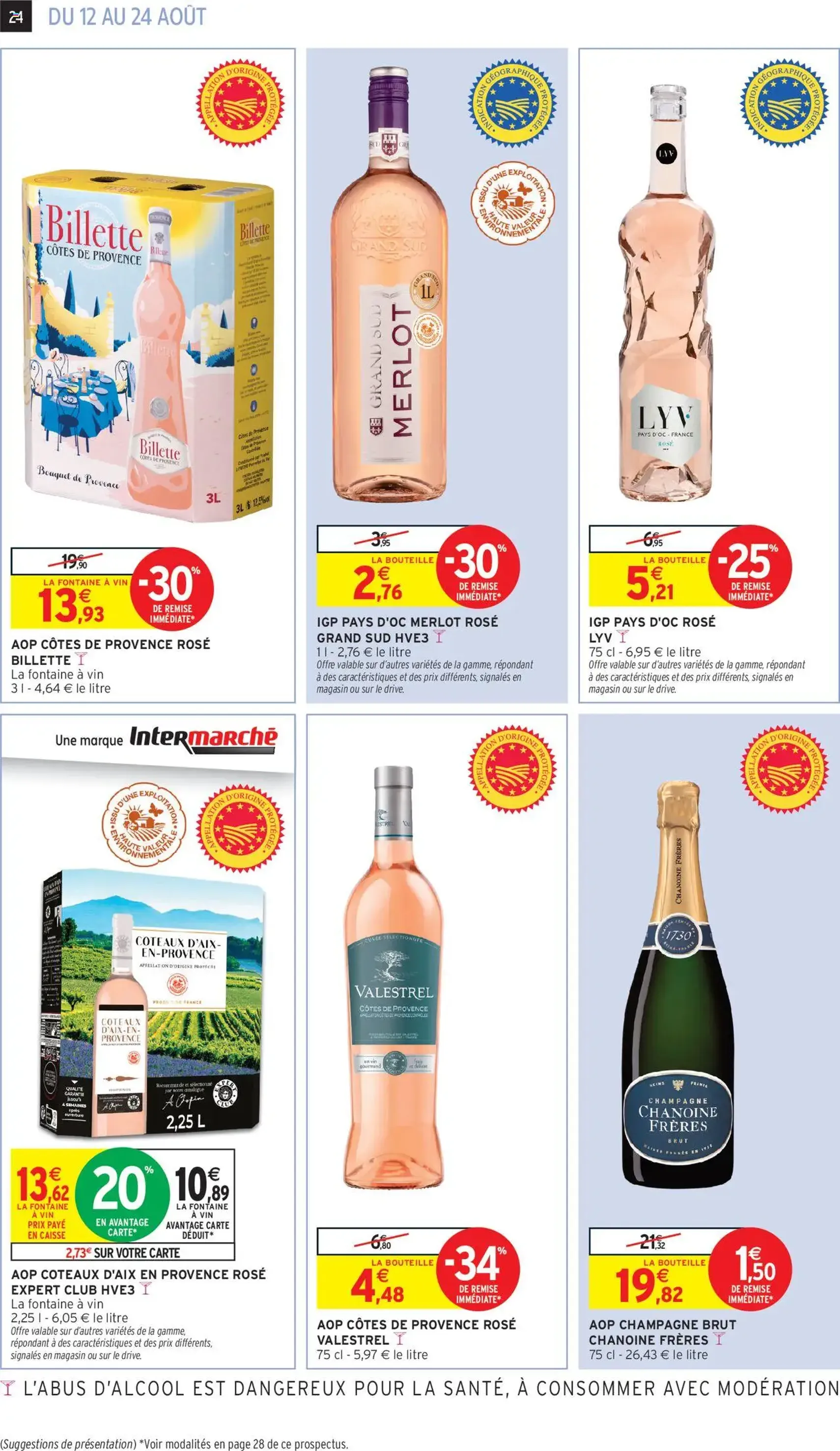 Intermarché catalogue semaine 32 - brochure valable à partir du 12/08/2025, page 24 sur 40