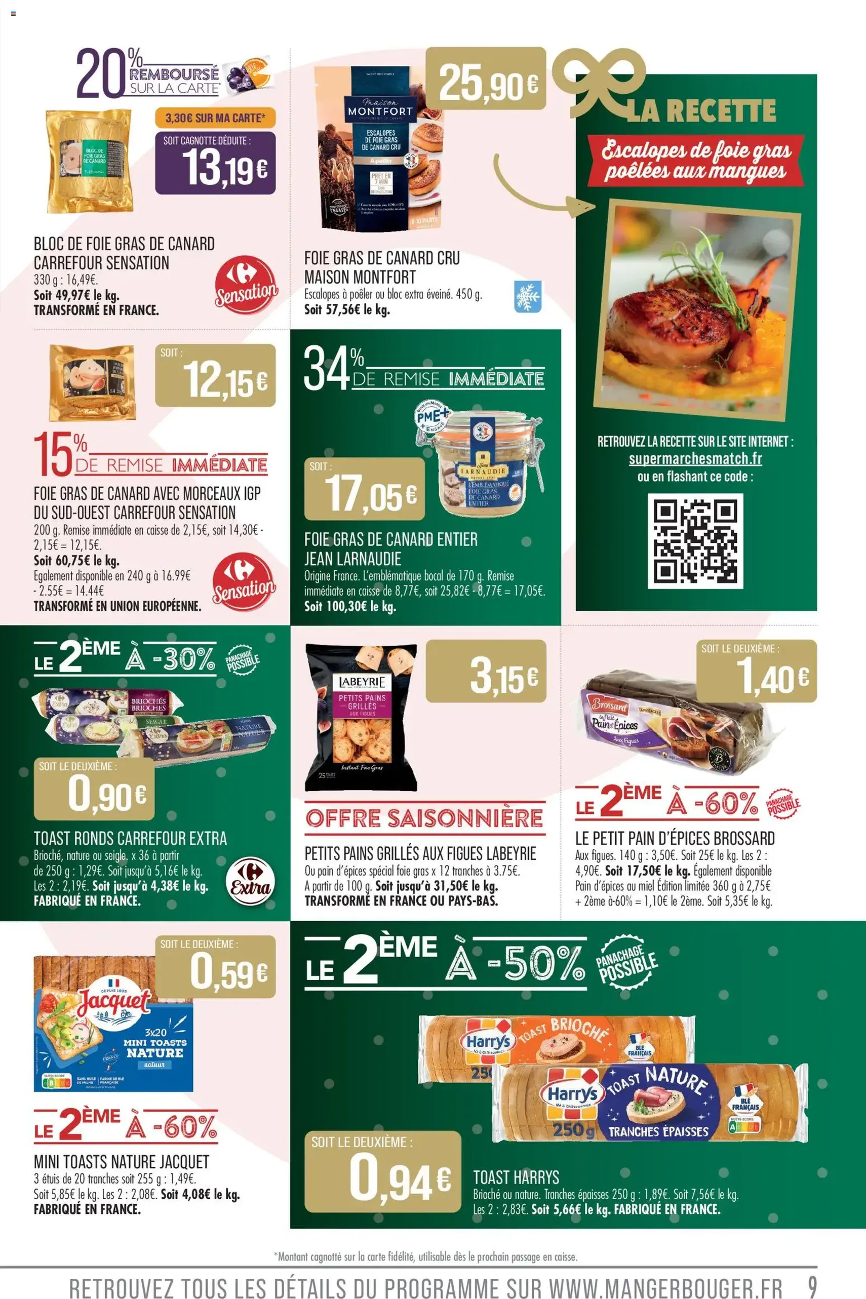 Match Supermarché catalogue - brochure valable à partir du 16/12/2025, page 9 sur 48