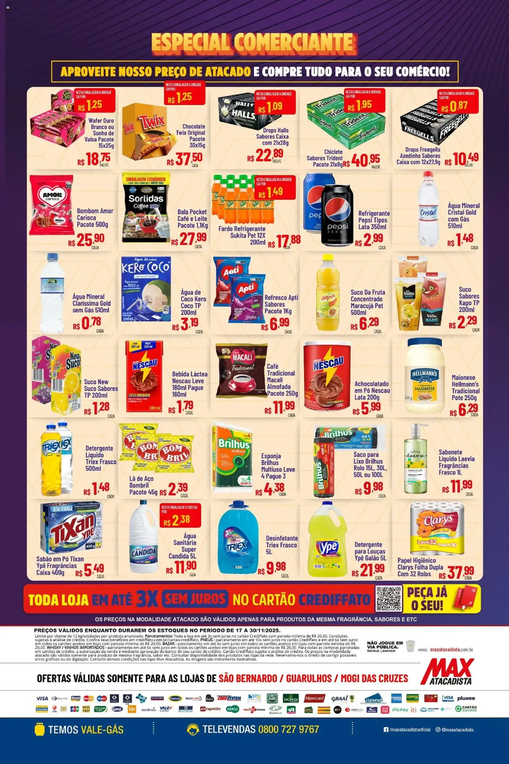 Max Atacadista - Ofertas da semana - folheto válido a partir de 17/11/2025 página 4 de 4