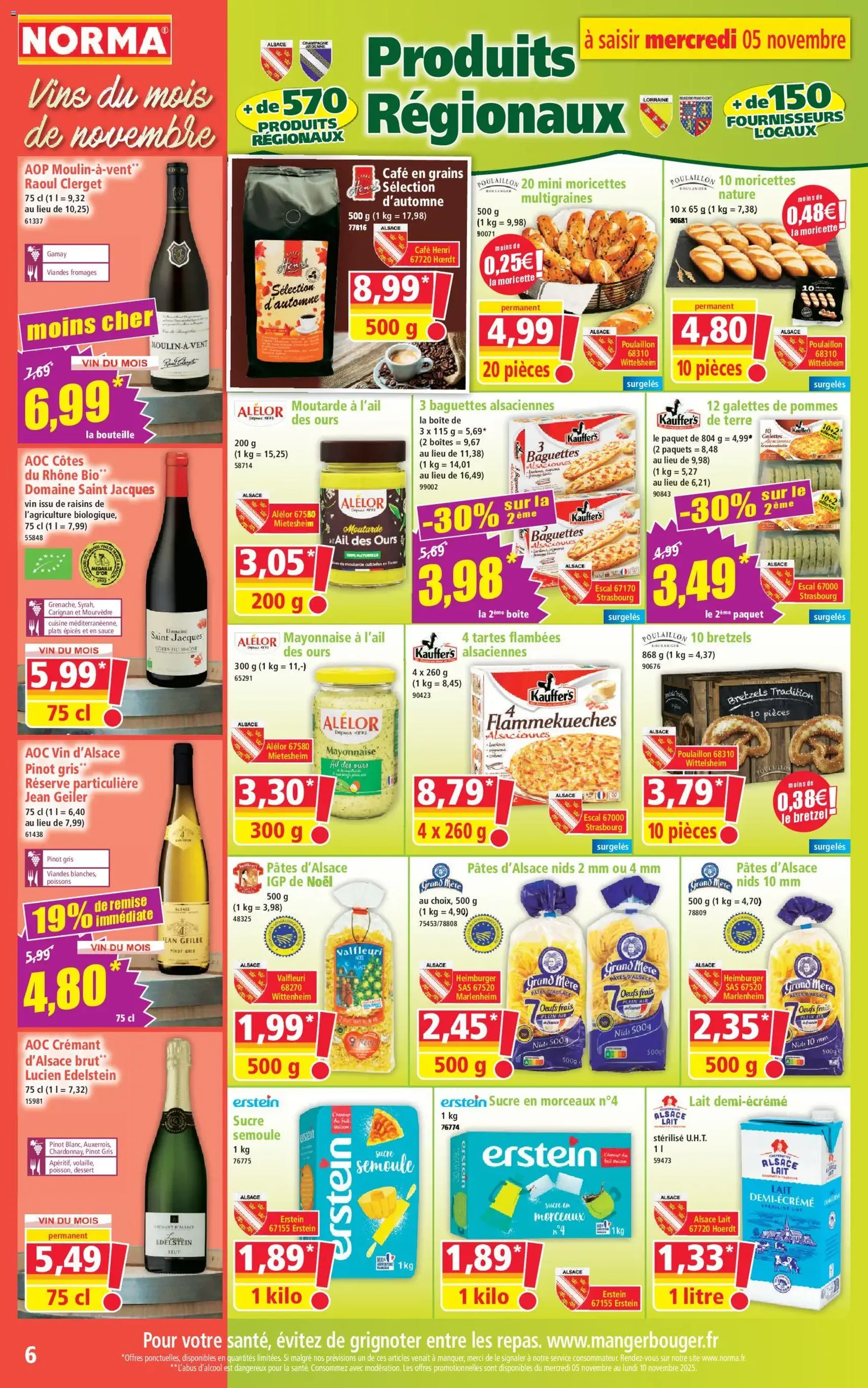 Norma catalogue - brochure valable à partir du 05/11/2025, page 6 sur 12