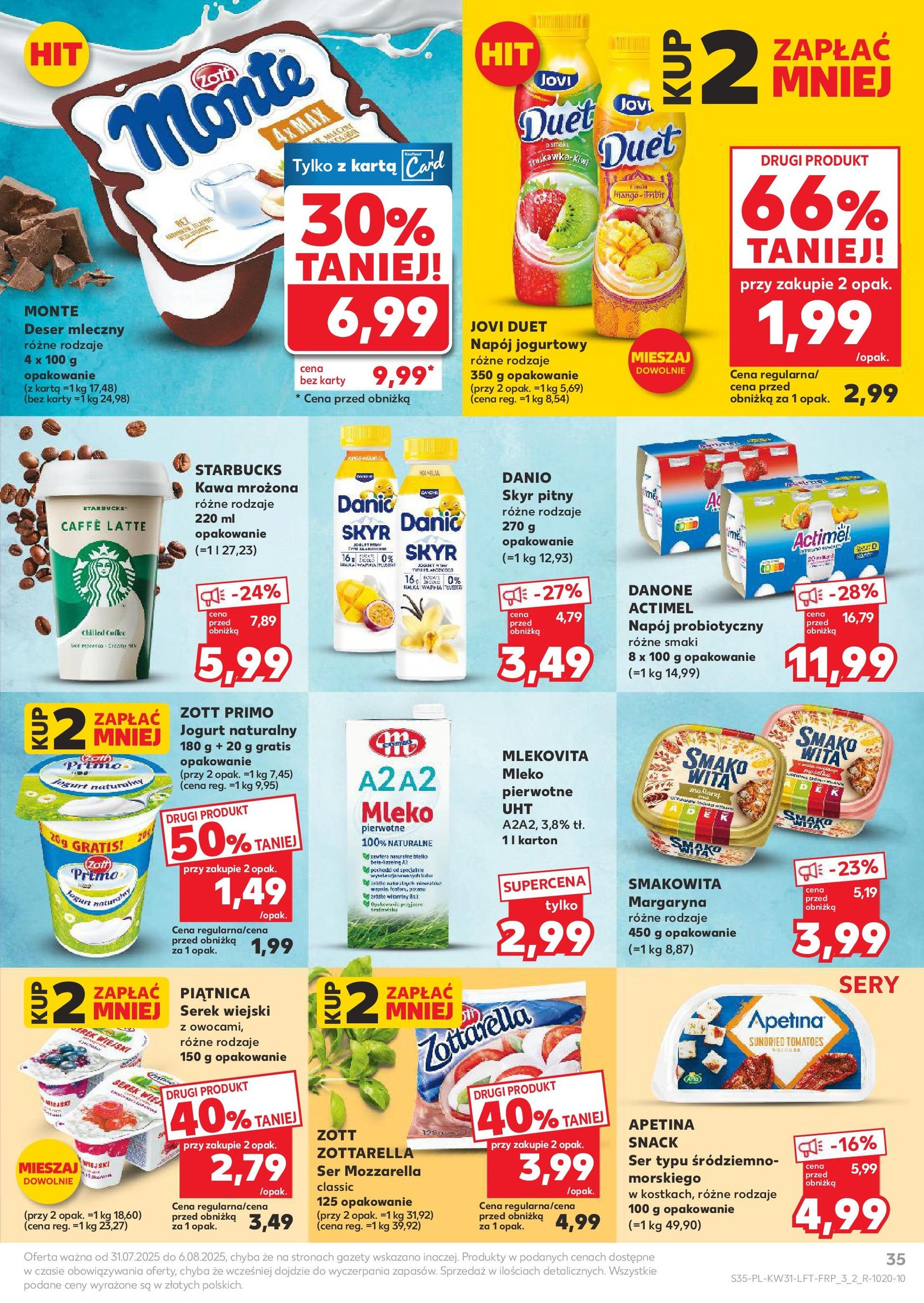 Kaufland gazetka - ważny gazetka od 31.07.2025 strona 35 z 54 Kaufland gazetka - ważny gazetka od 31.07.2025 strona 35 z 54