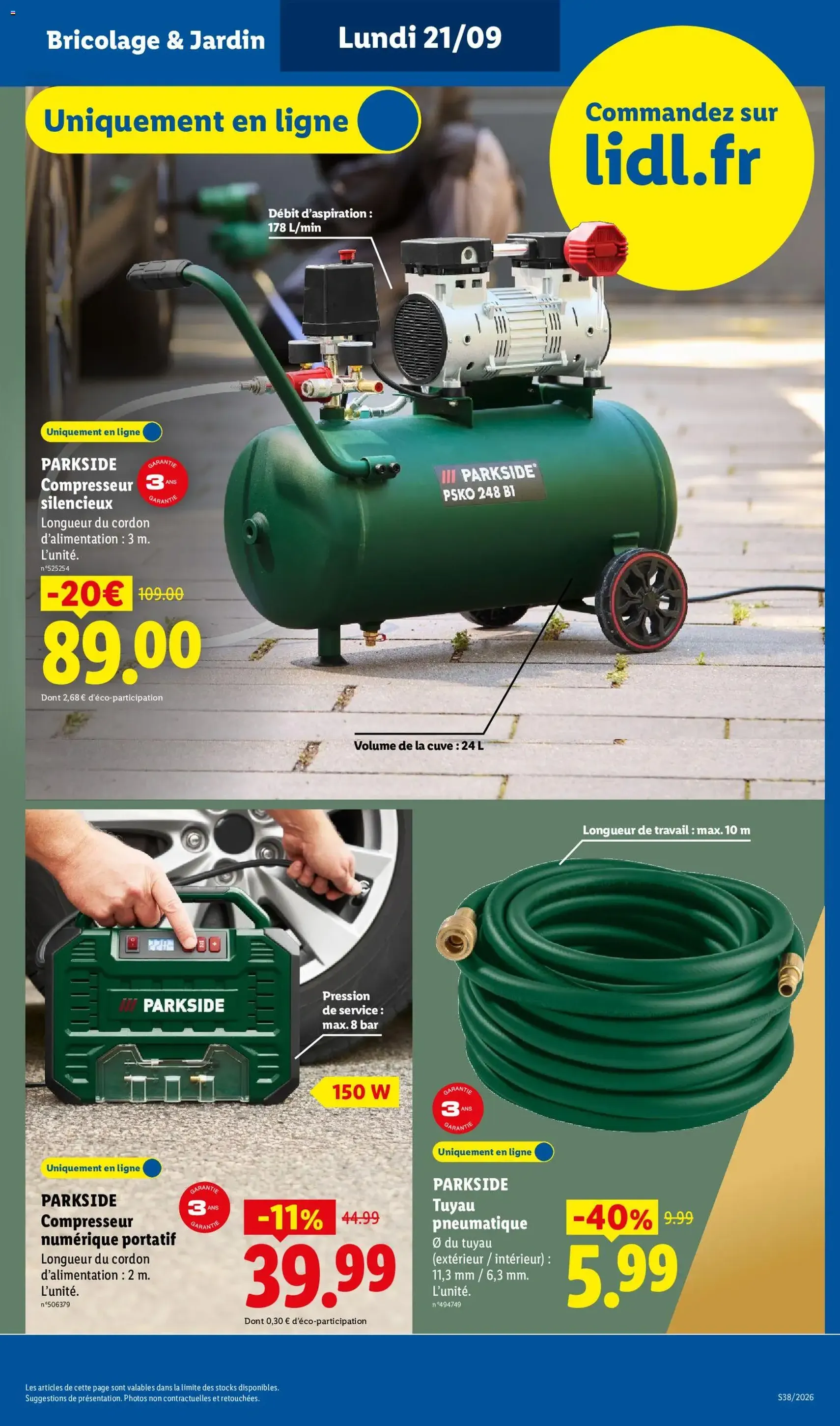 LIDL catalogue - brochure valable à partir du 17/09/2026, page 47 sur 67