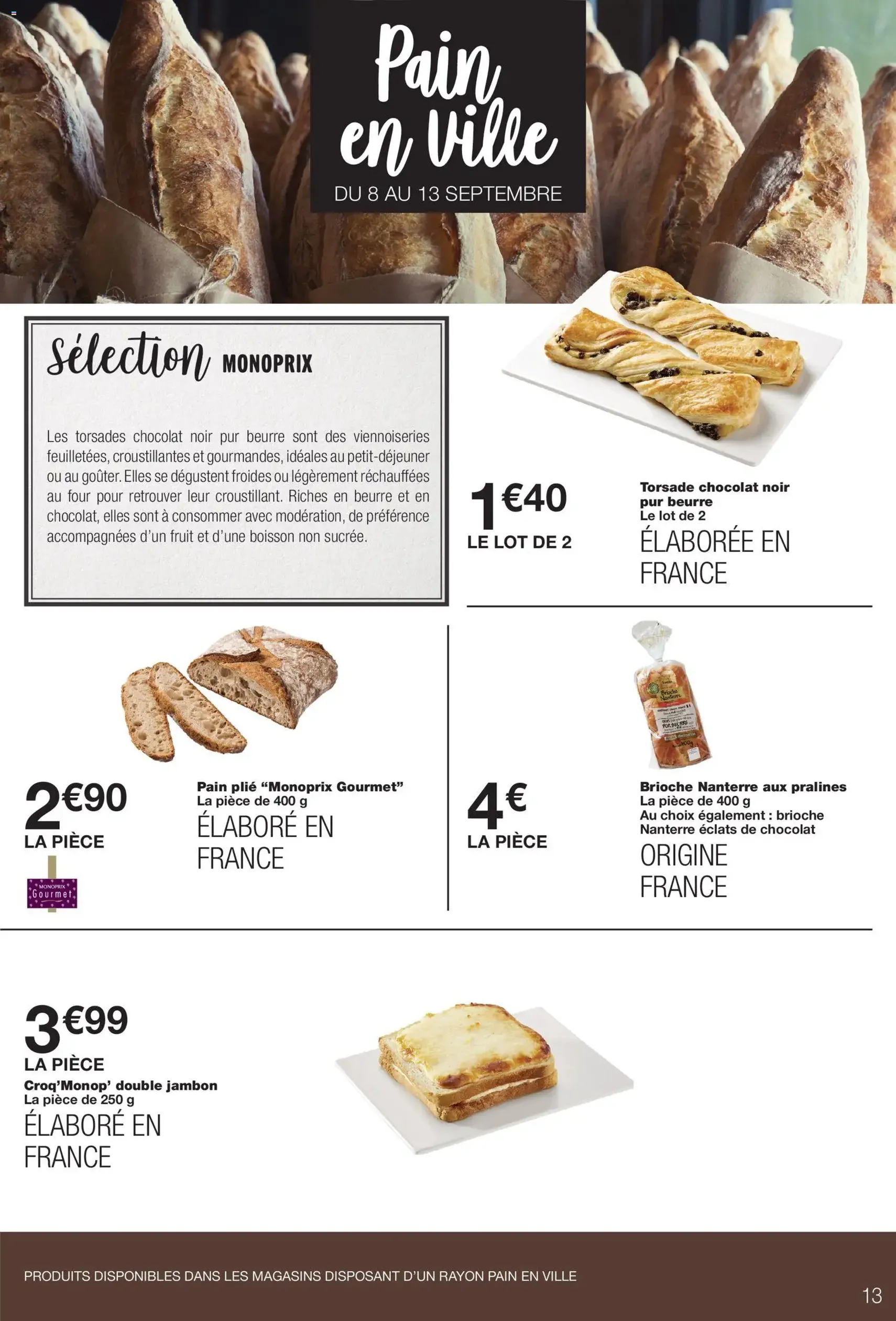 Monoprix catalogue - brochure valable à partir du 08/09/2026, page 13 sur 59