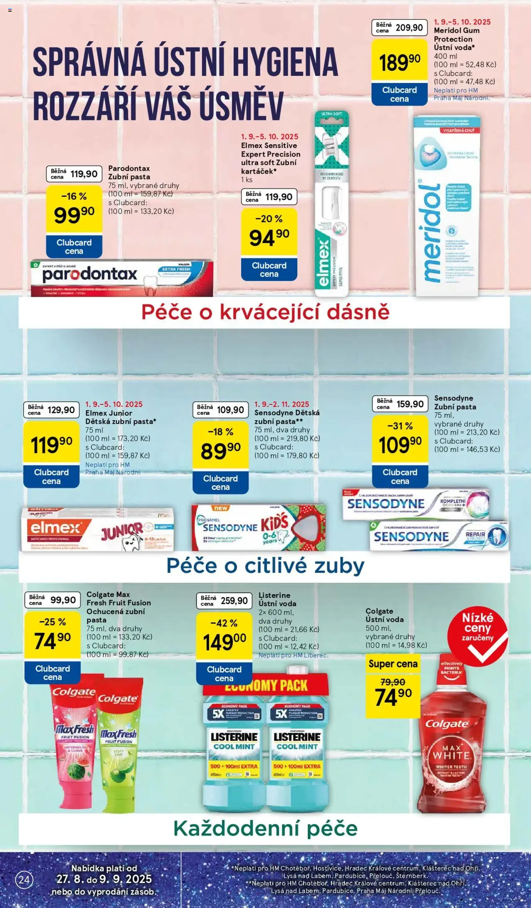 Tesco leták - Hypermarket - platný leták od 03.09.2025 strana 24 z 31 Tesco leták - Hypermarket - platný leták od 03.09.2025 strana 24 z 31