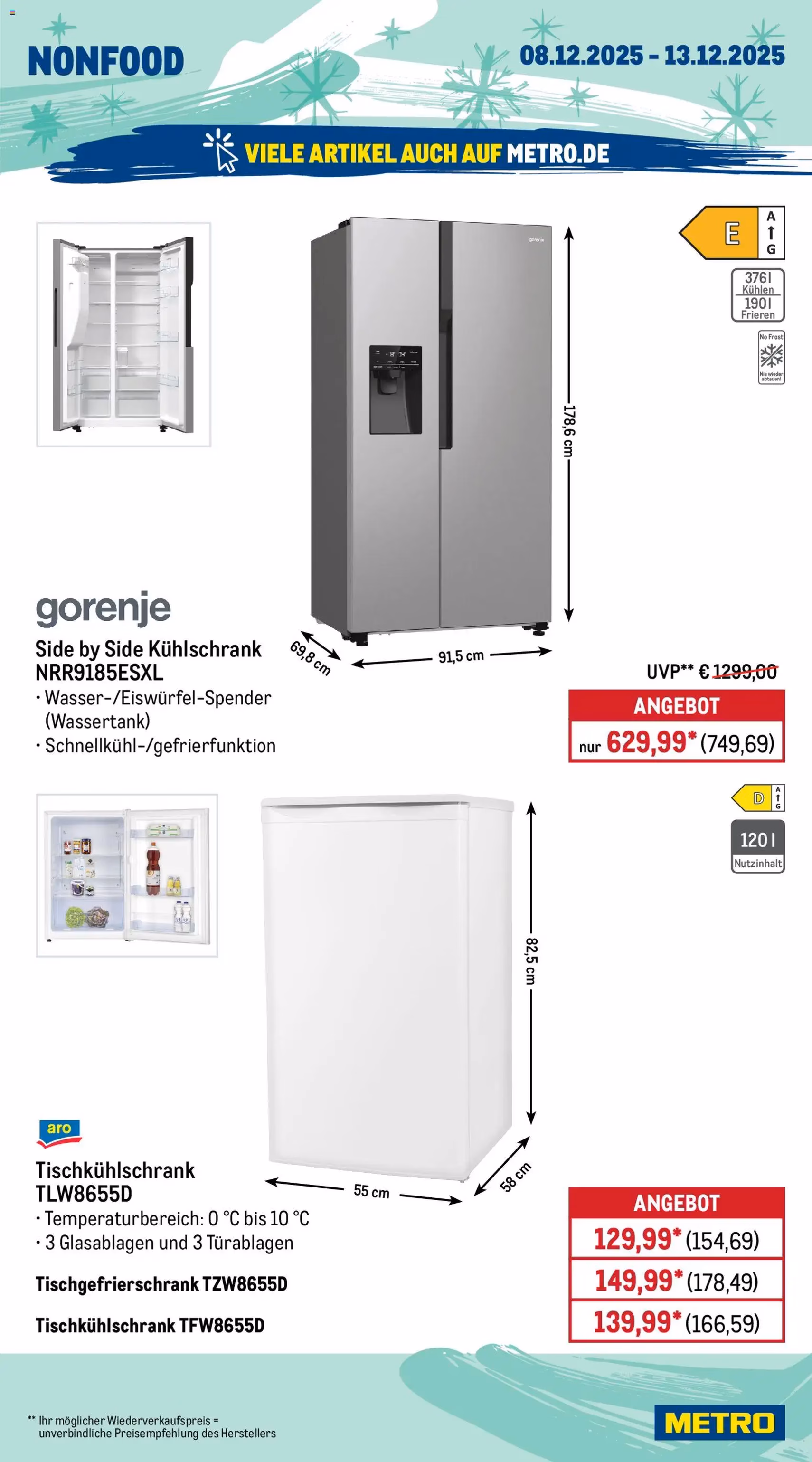 Metro Prospekt - Gültiger Prospekt ab 08.12.2025, Seite 20 von insgesamt 28