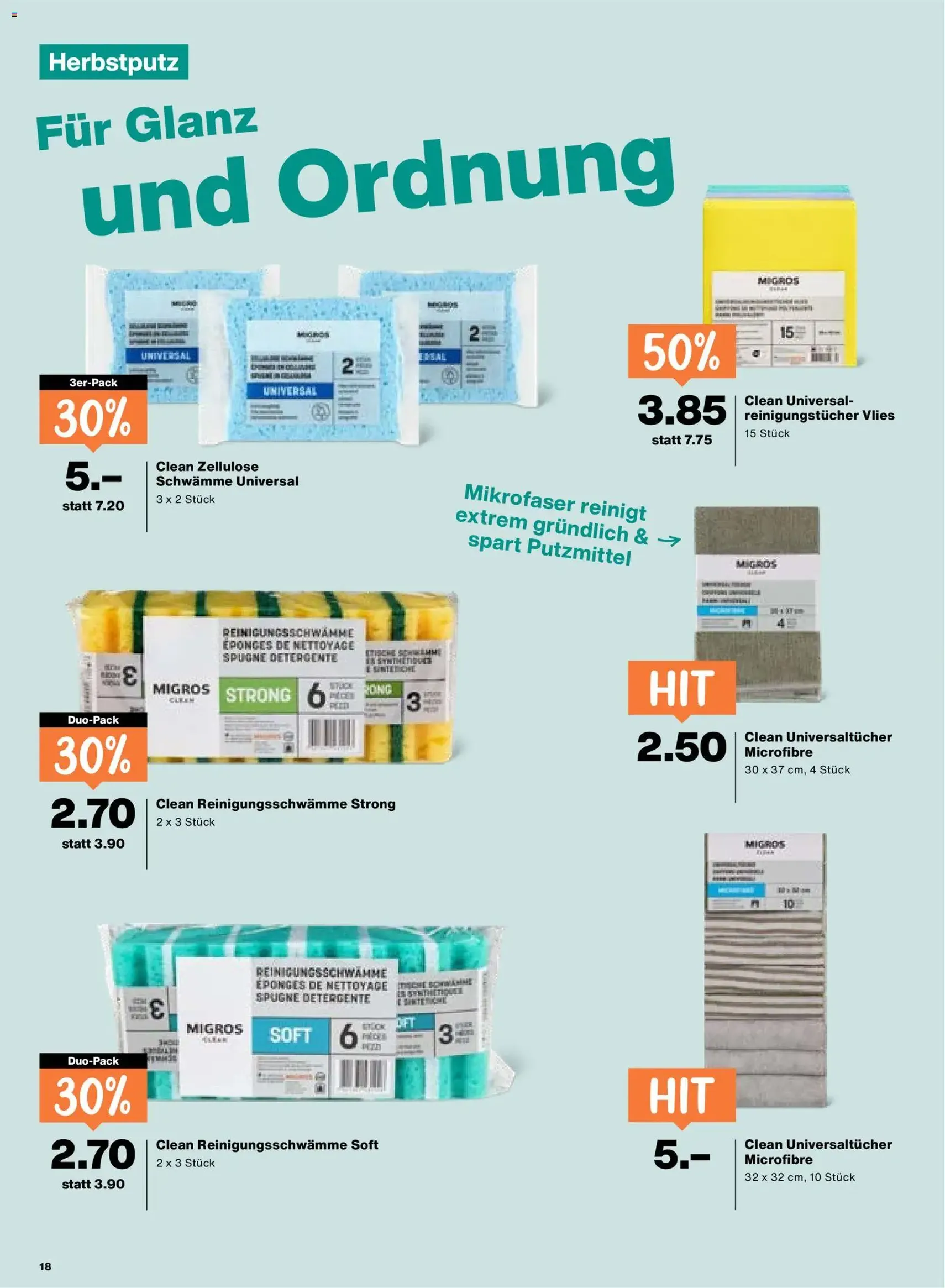 Migros aktionen - Gültiger Prospekt ab 10.09.2026, Seite 18 von insgesamt 24
