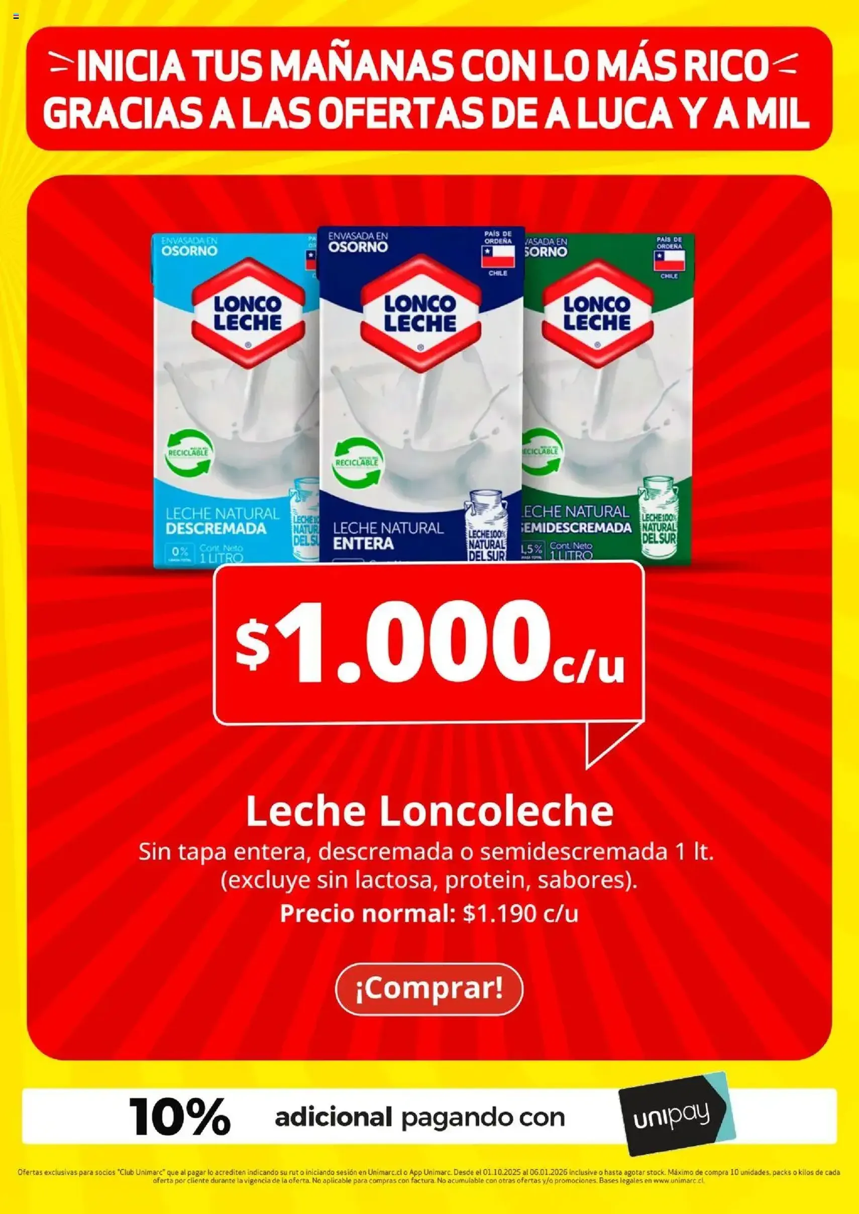 Unimarc Ofertas - folleto válido desde 30.09.2025 página 3 de 16