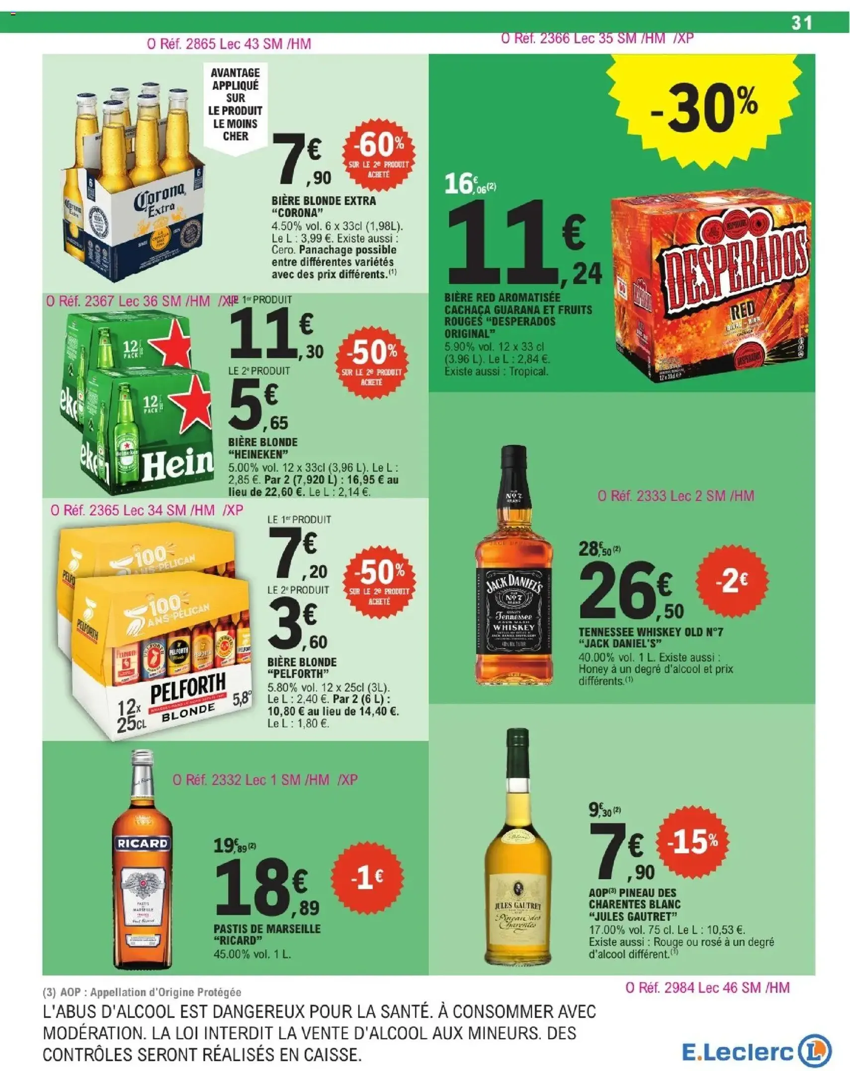 E.Leclerc catalogue de la semaine 13 - brochure valable à partir du 24/03/2026, page 31 sur 63