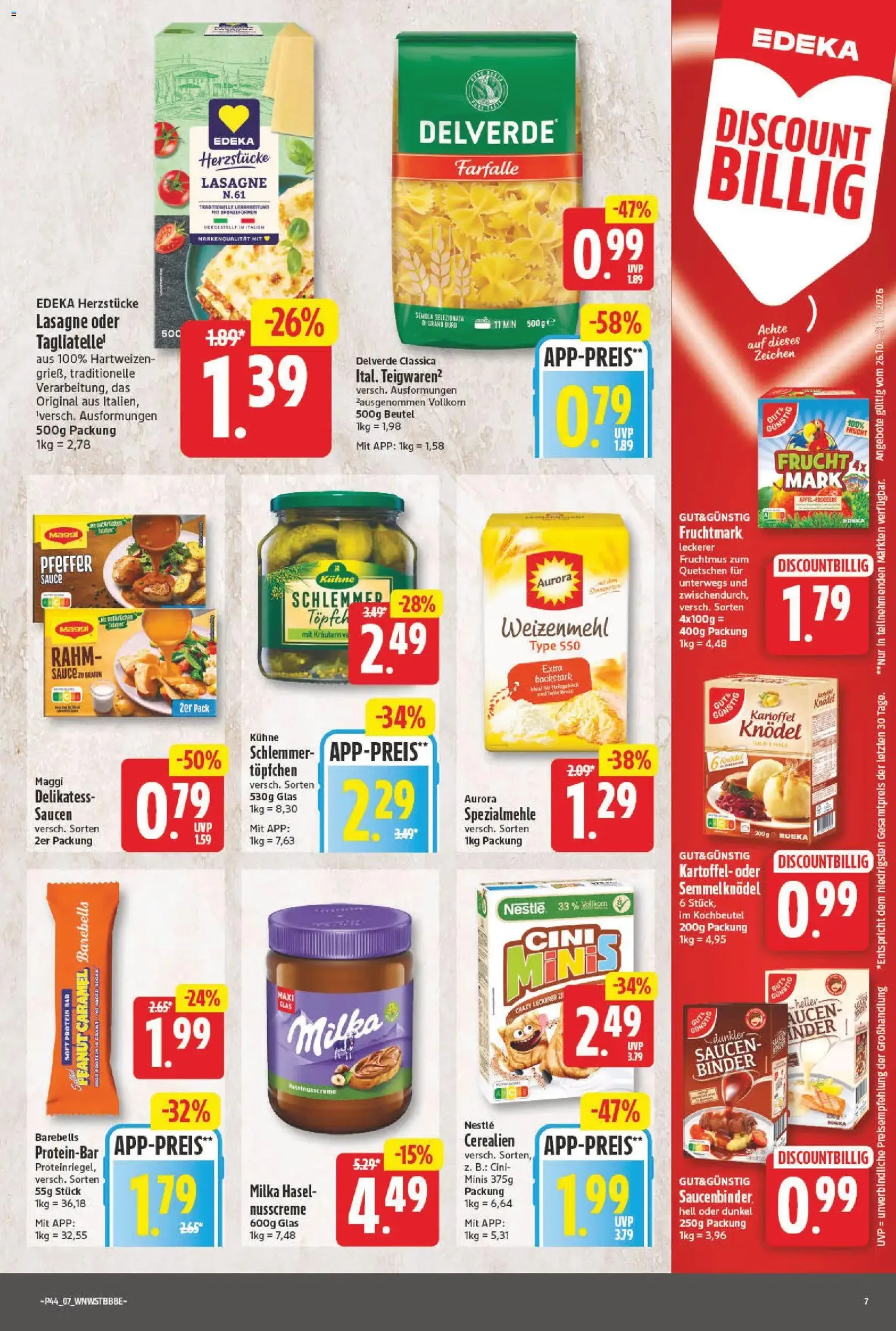 NP Discount Prospekt - Gültiger Prospekt ab 26.10.2026, Seite 7 von insgesamt 15