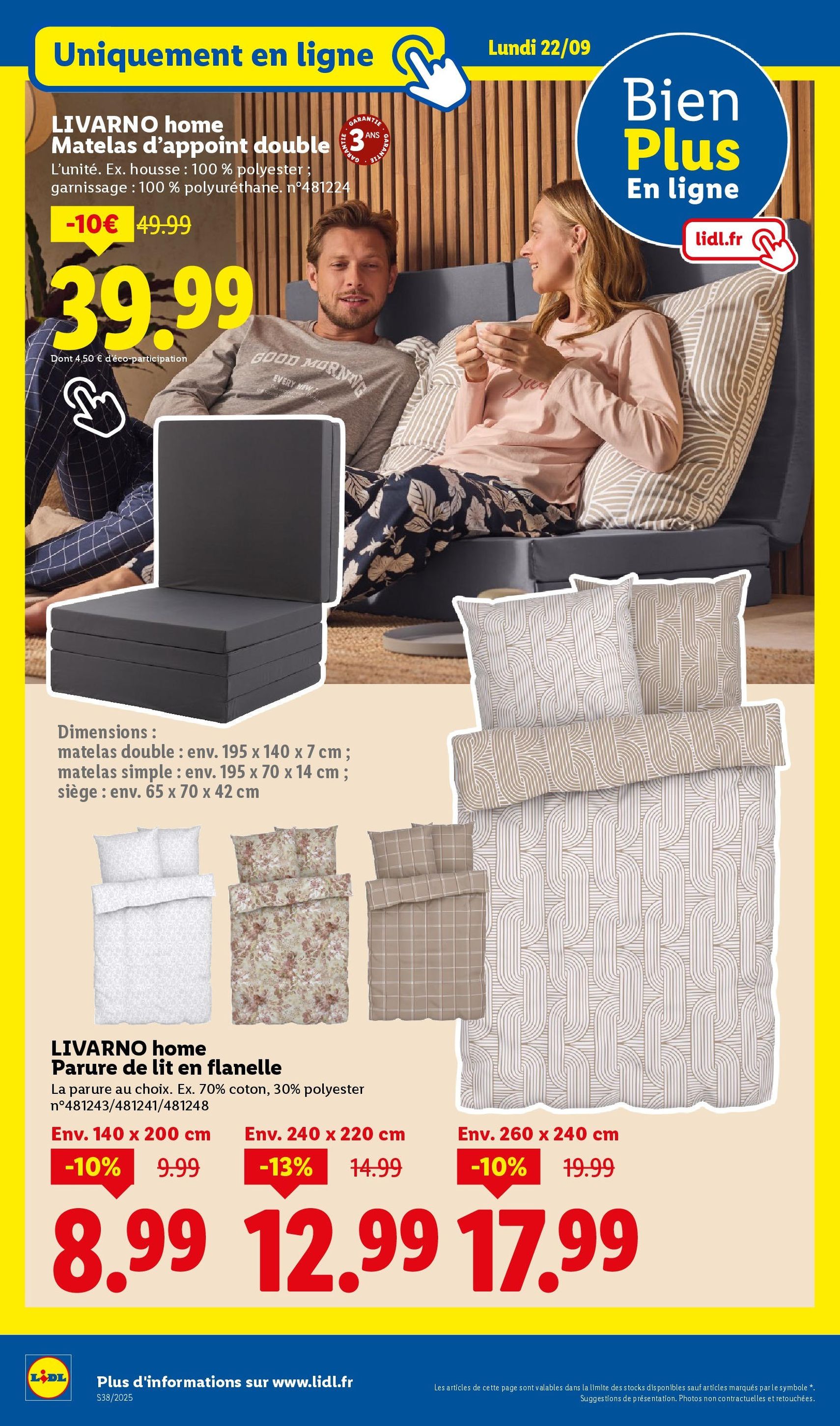 LIDL catalogue semaine 38 - brochure valable à partir du 18/09/2025, page 56 sur 75