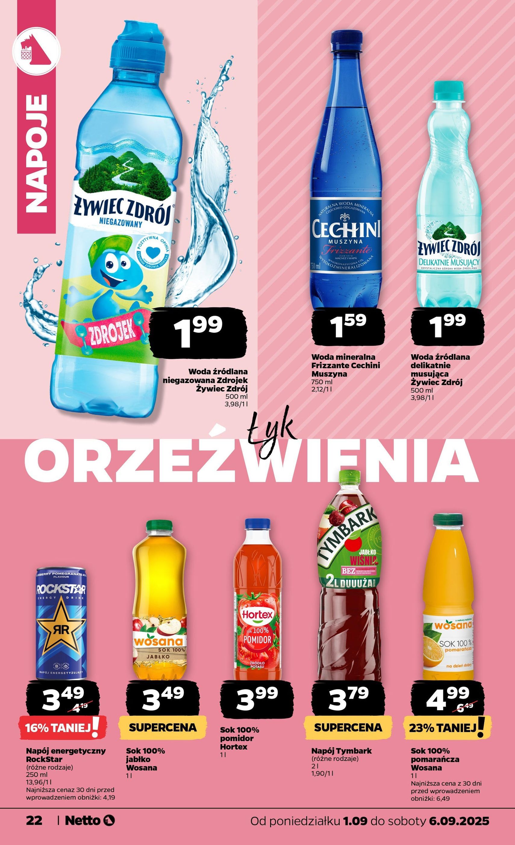 Netto gazetka - Spożywcza - ważny gazetka od 01.09.2025 strona 22 z 31 Netto gazetka - Spożywcza - ważny gazetka od 01.09.2025 strona 22 z 31