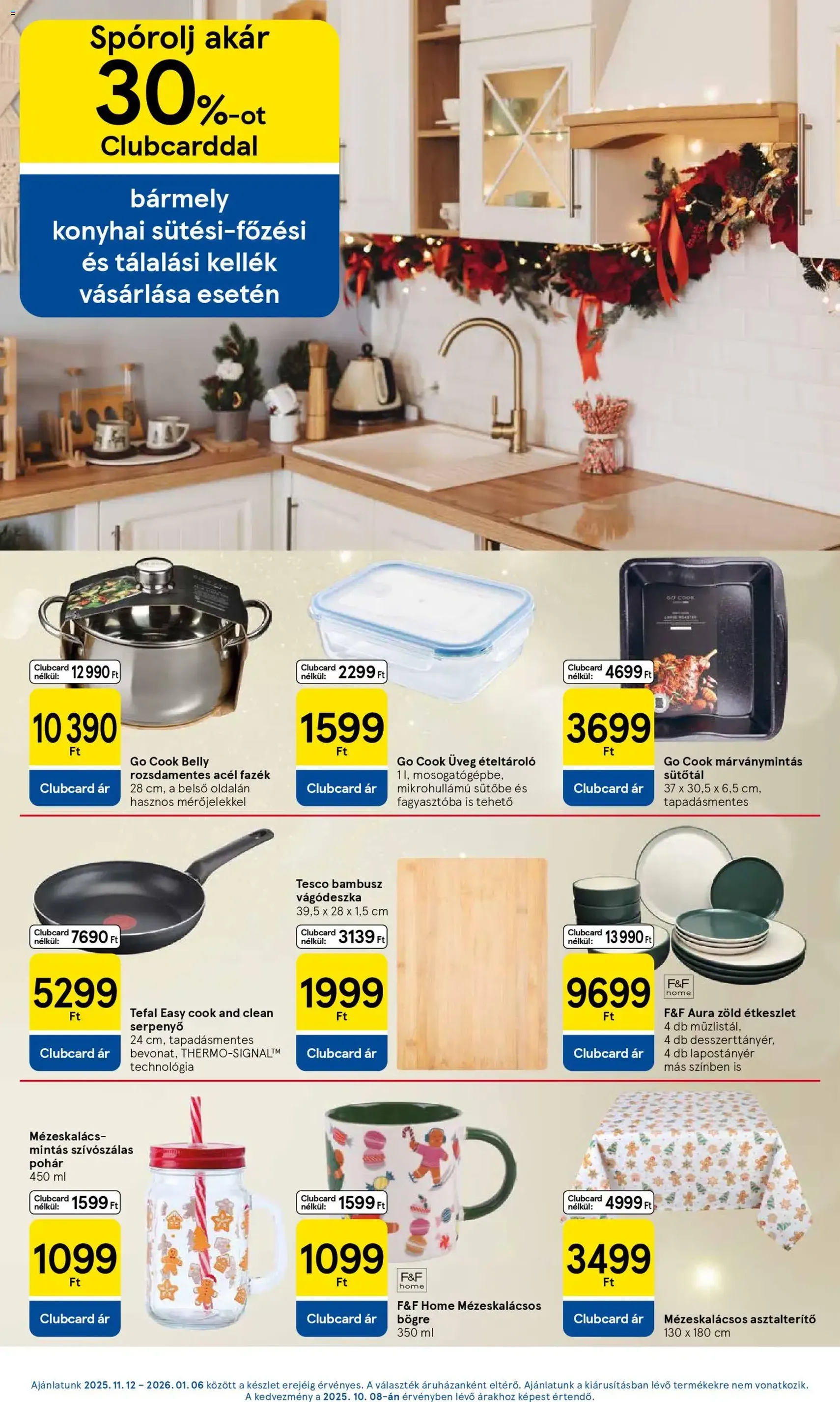 Tesco Hipermarket - Akciós újság - 2025.11.13. érvényes szórólap 9 oldal 38 oldalból