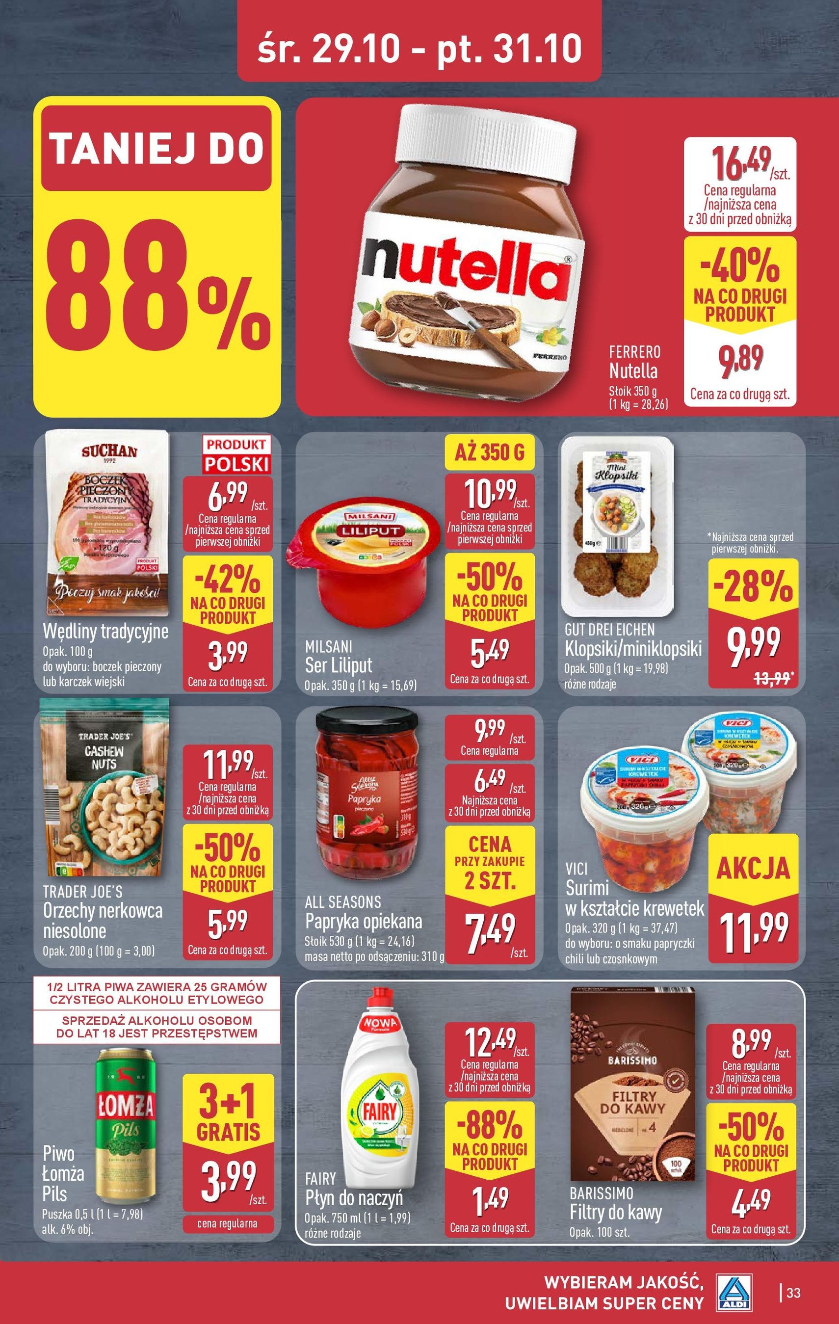 Aldi Gazetka - ważny gazetka od 27.10.2025 strona 33 z 38