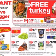Giant Weekly Ad - Flyer preview valid from 11/14/2025