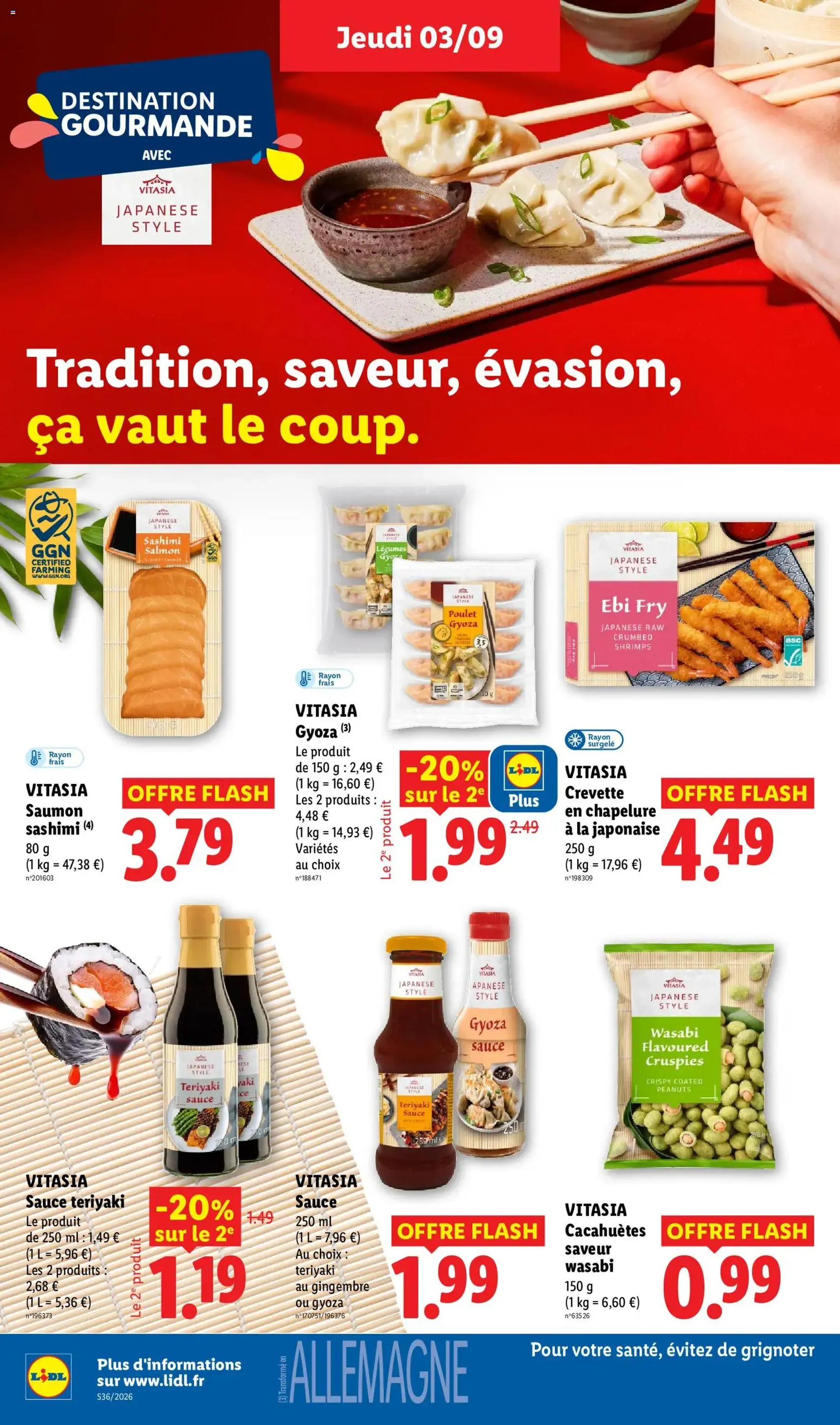 LIDL catalogue - brochure valable à partir du 03/09/2026, page 30 sur 61