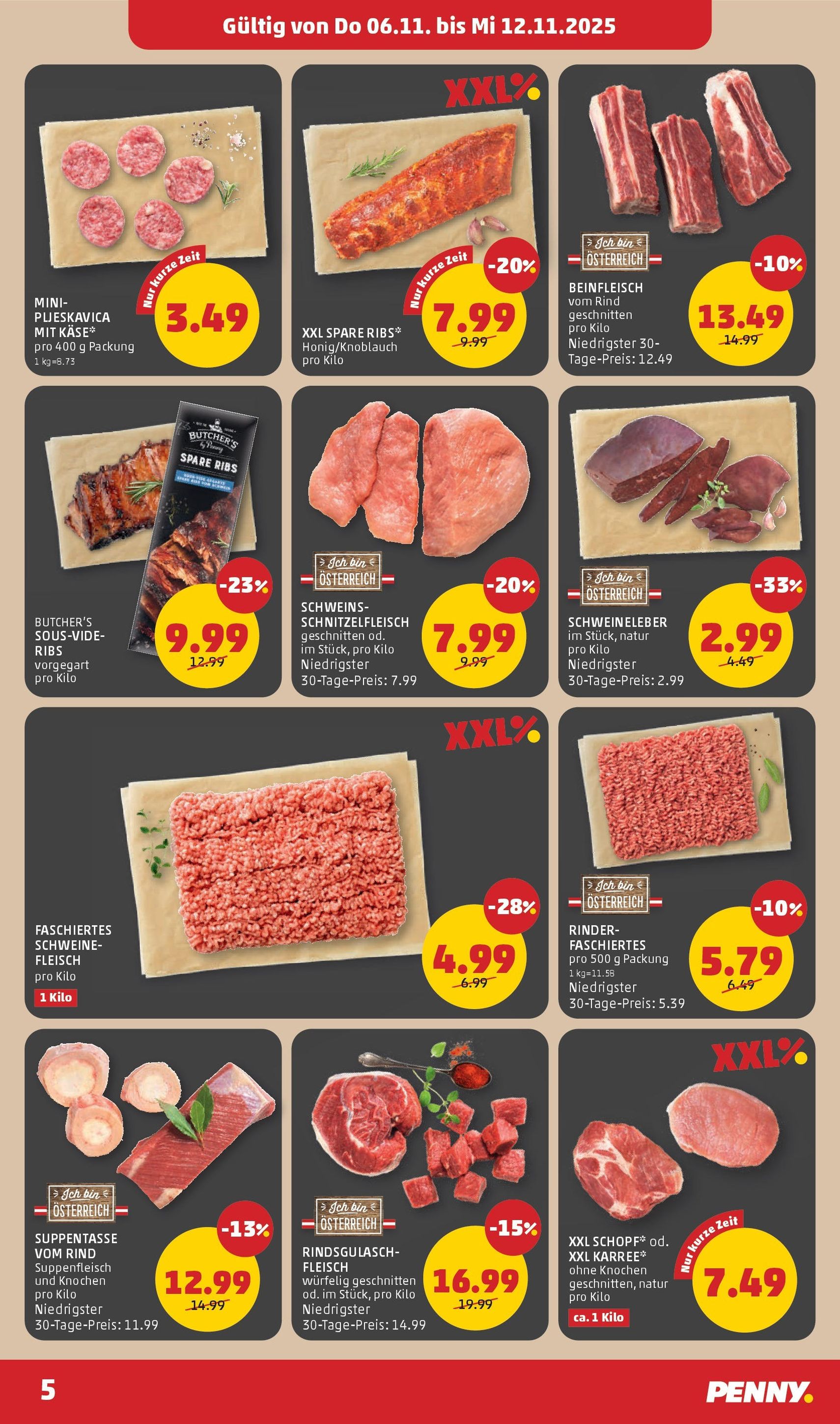 Penny Markt Flugblatt - Gültiger Prospekt ab 06.11.2025, Seite 5 von insgesamt 32