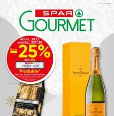SPAR Gourmet Flugblatt - Prospekt Vorschau gültig ab 27.11.2025
