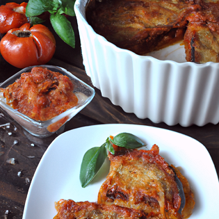 Recipe preview How to make Classic Baked Eggplant Parmesan