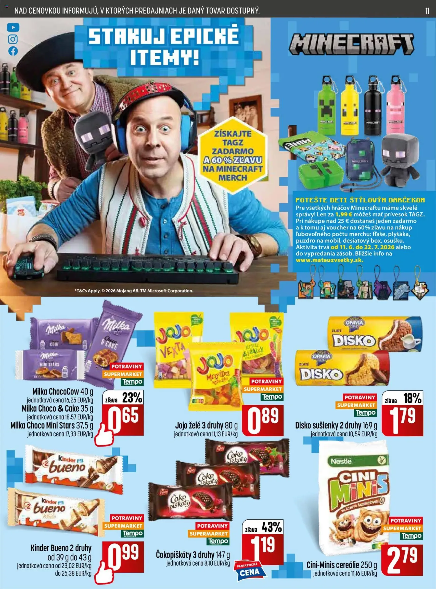 COOP Jednota leták - platný leták od 18.06.2026 strana 11 z 32