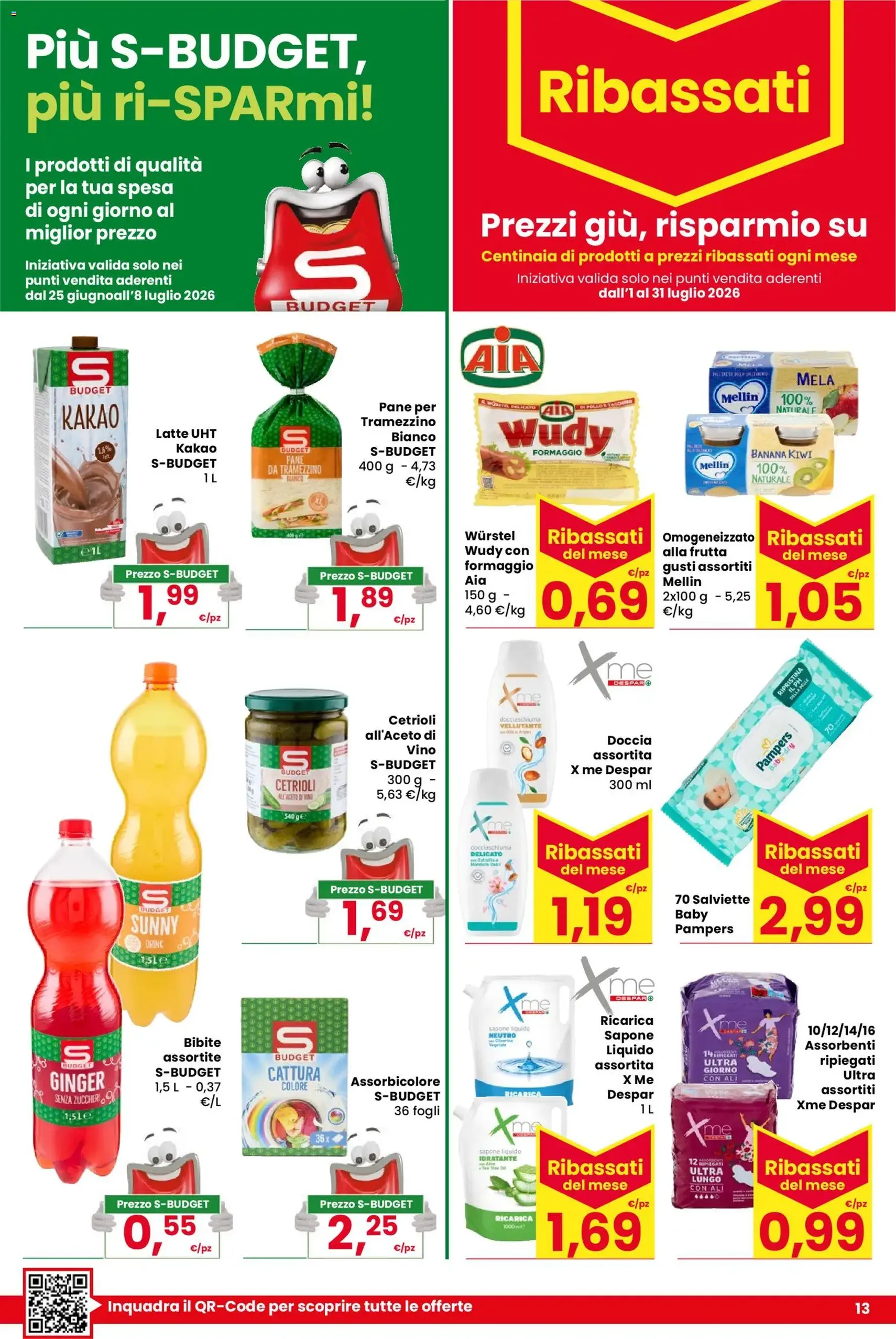 Despar volantino - volantino valido dal 25/06/2026 pagina 13 di 16