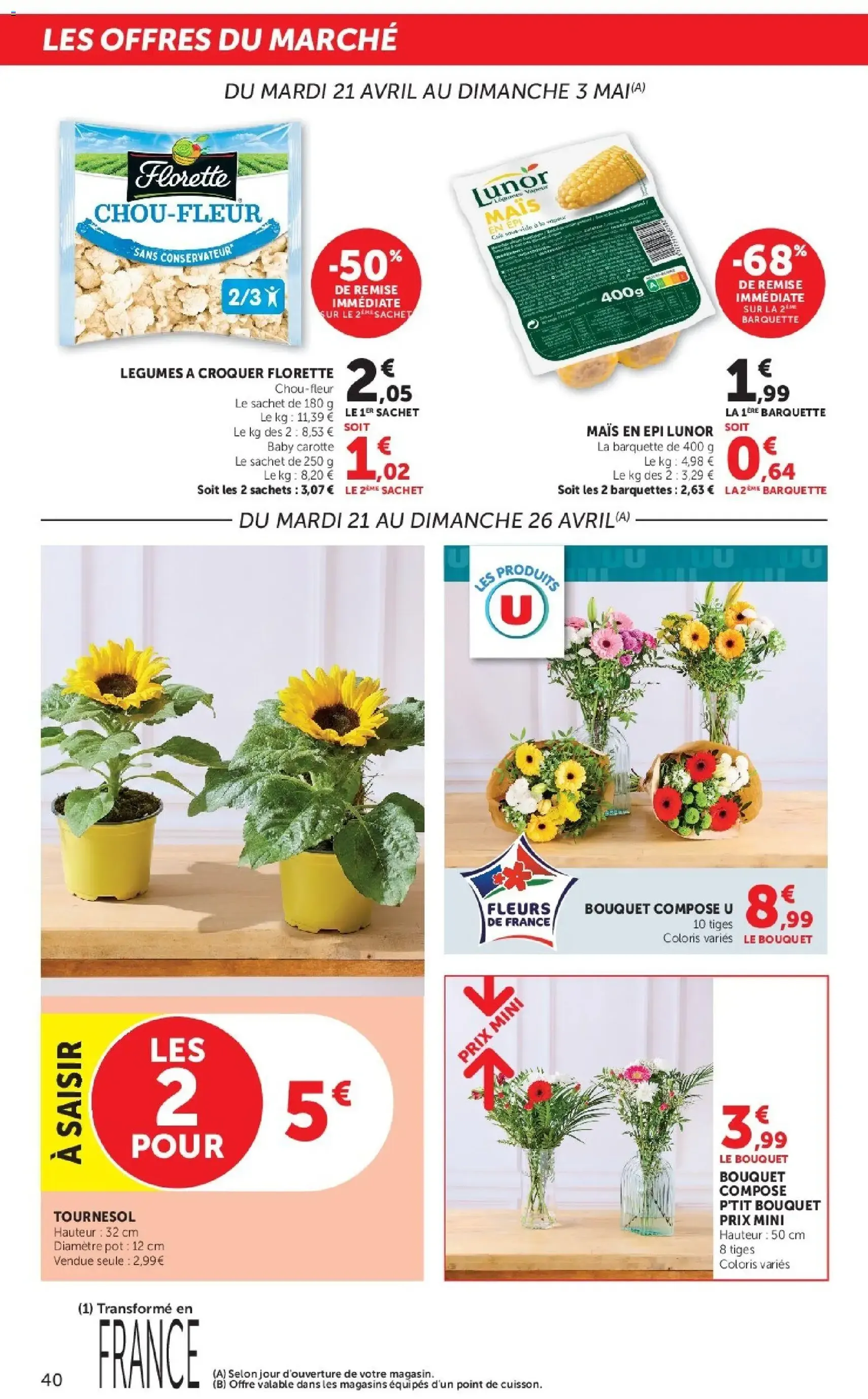 Super U catalogue - brochure valable à partir du 21/04/2026, page 40 sur 44