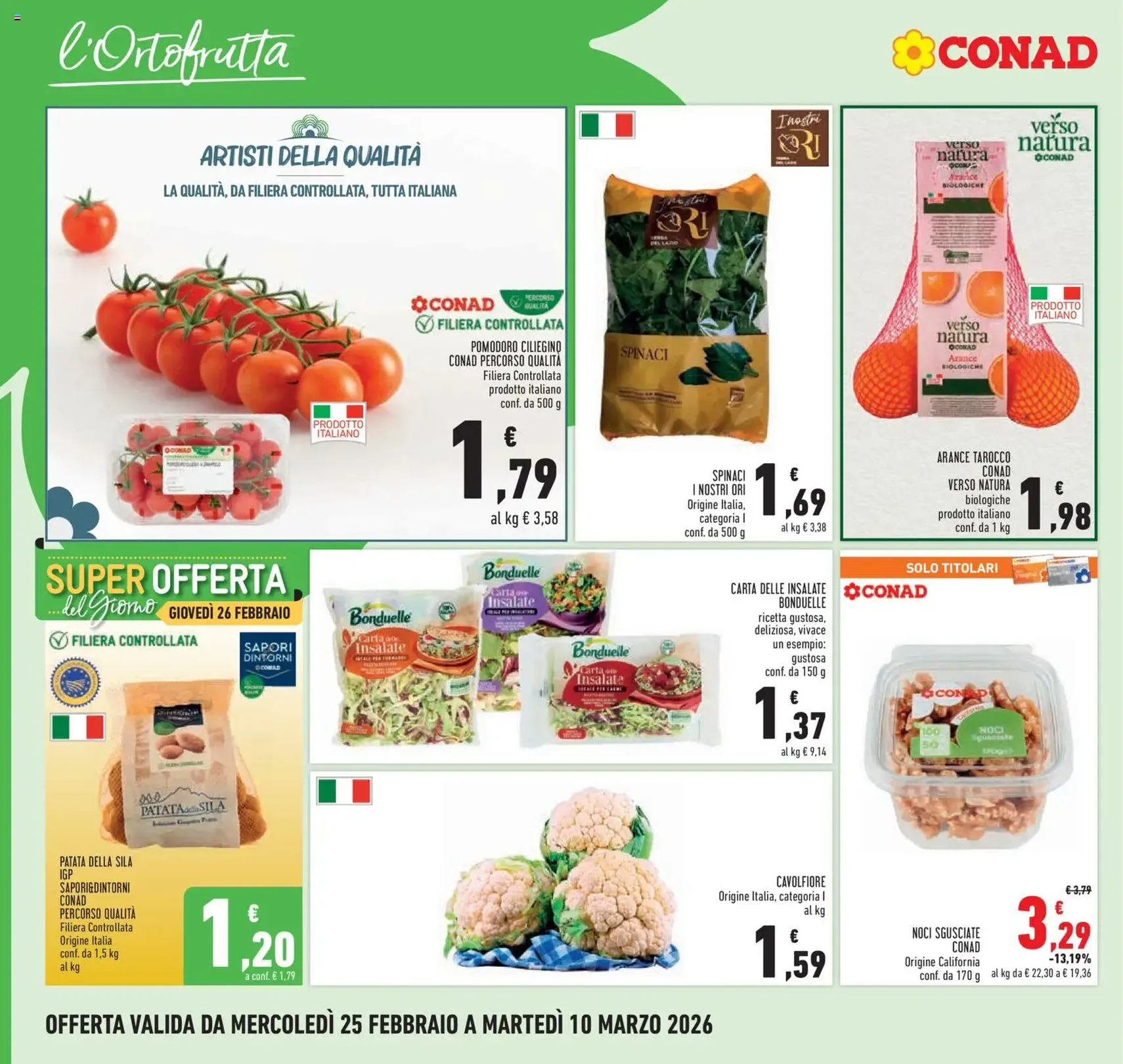 Volantino Conad - volantino valido dal 25/02/2026 pagina 8 di 28