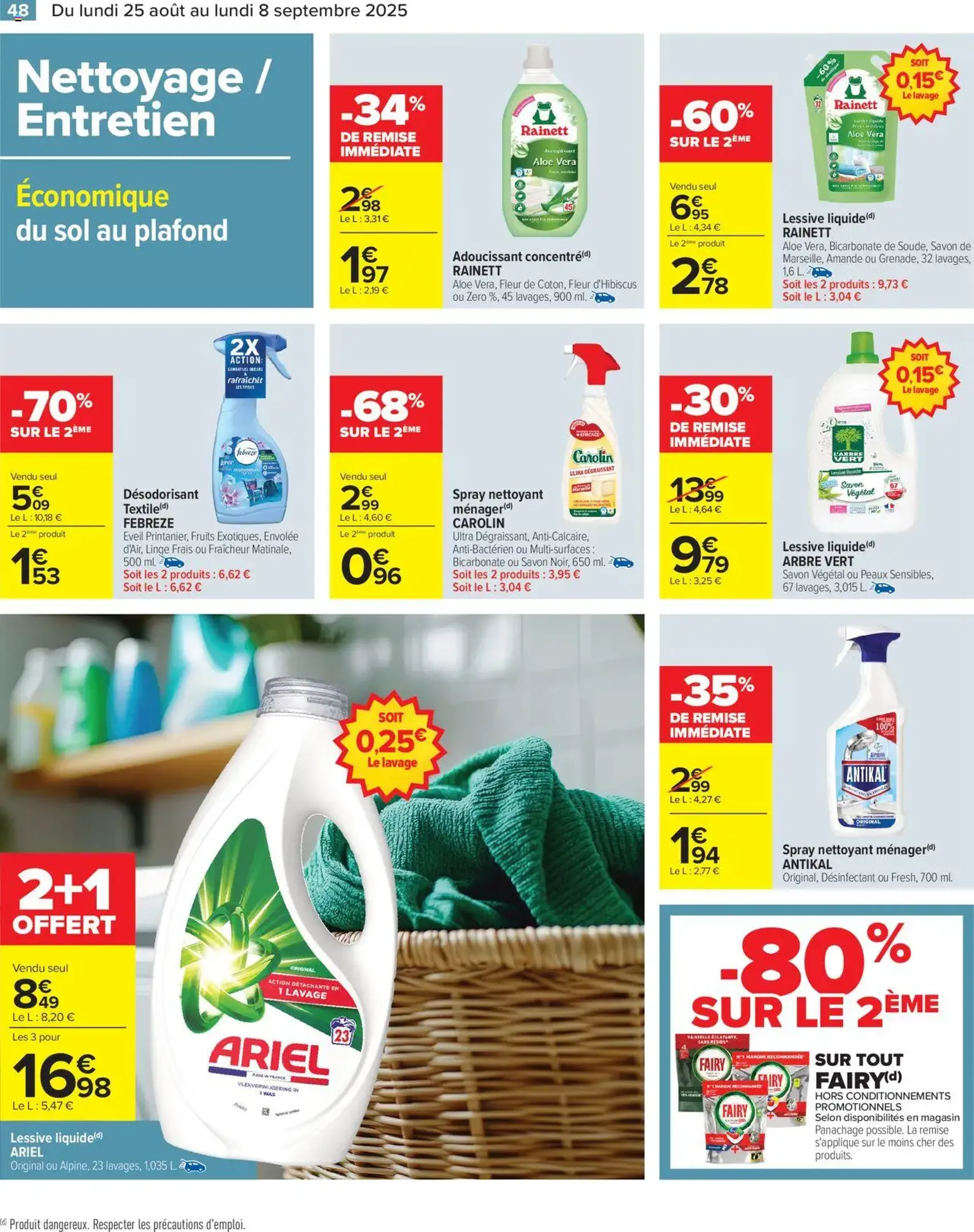 Carrefour catalogue semaine 35 - brochure valable à partir du 25/08/2025, page 50 sur 72 Carrefour catalogue semaine 35 - brochure valable à partir du 25/08/2025, page 50 sur 72