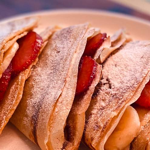 Crepes senza uova - procedimento 1