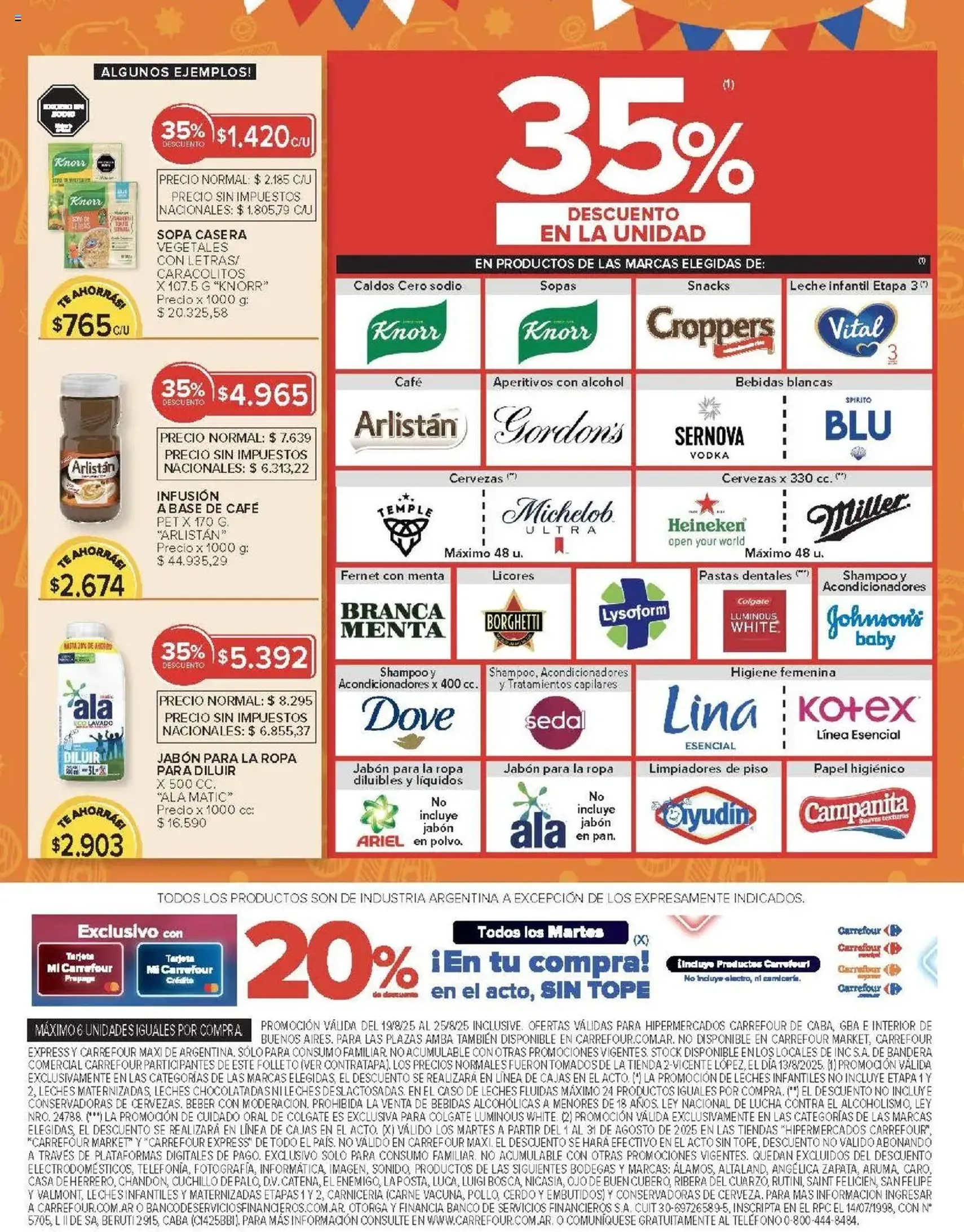 Carrefour ofertas - folleto válido desde 19/08/2025 página 6 de 32