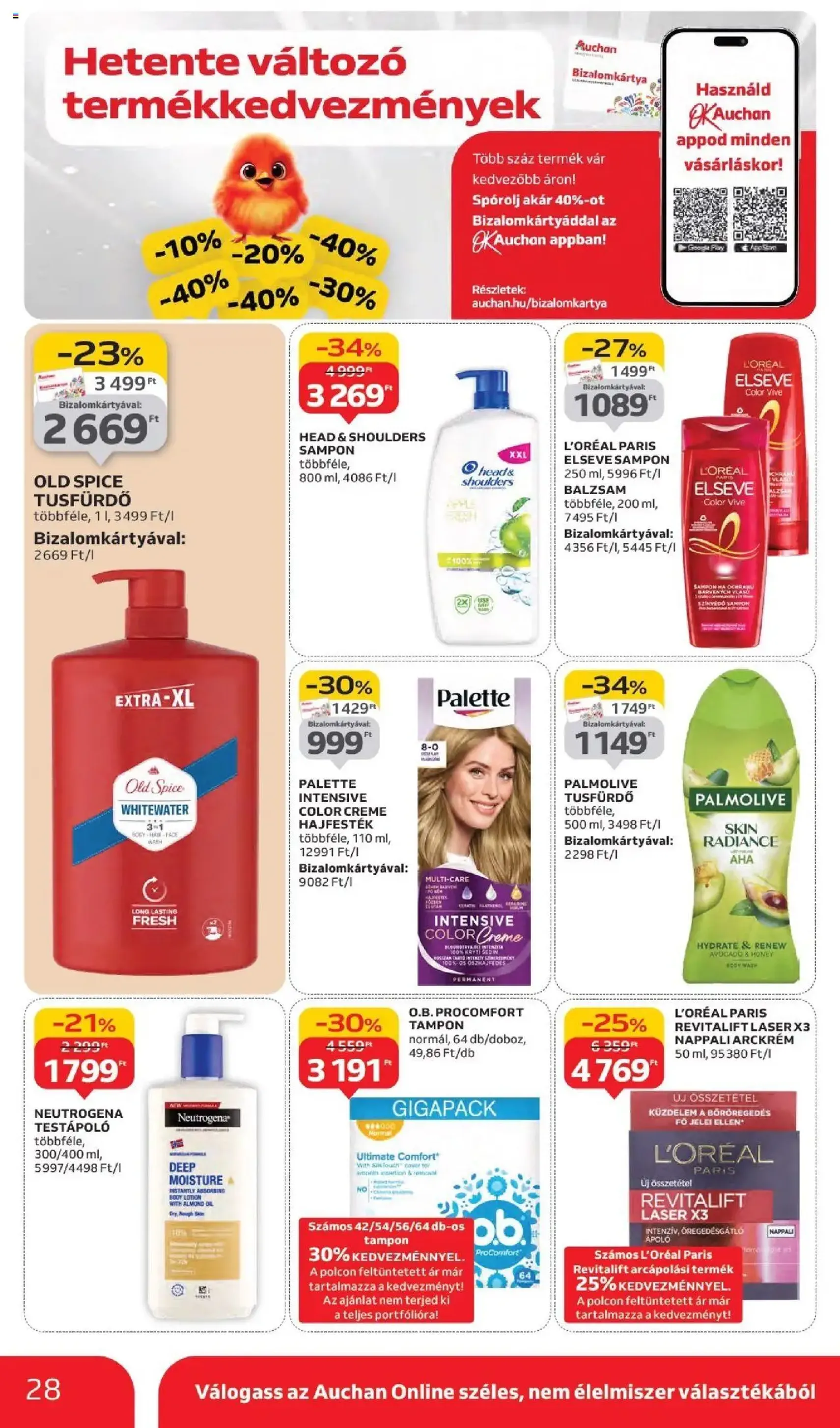Auchan Akciós újság - 2025.09.11. érvényes szórólap 28 oldal 42 oldalból Auchan Akciós újság - 2025.09.11. érvényes szórólap 28 oldal 42 oldalból