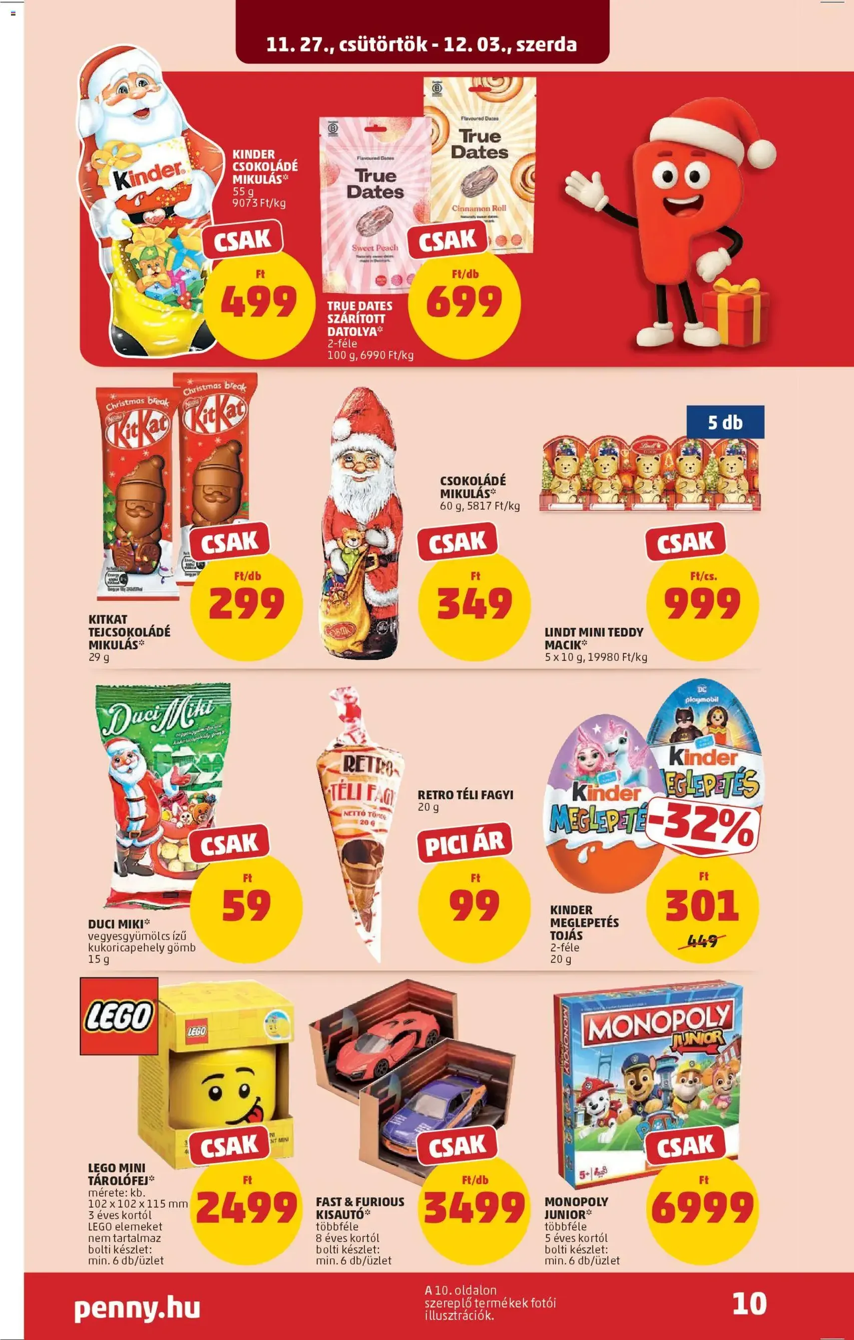 PENNY Akciós újság - 2025.11.27. érvényes szórólap 14 oldal 46 oldalból