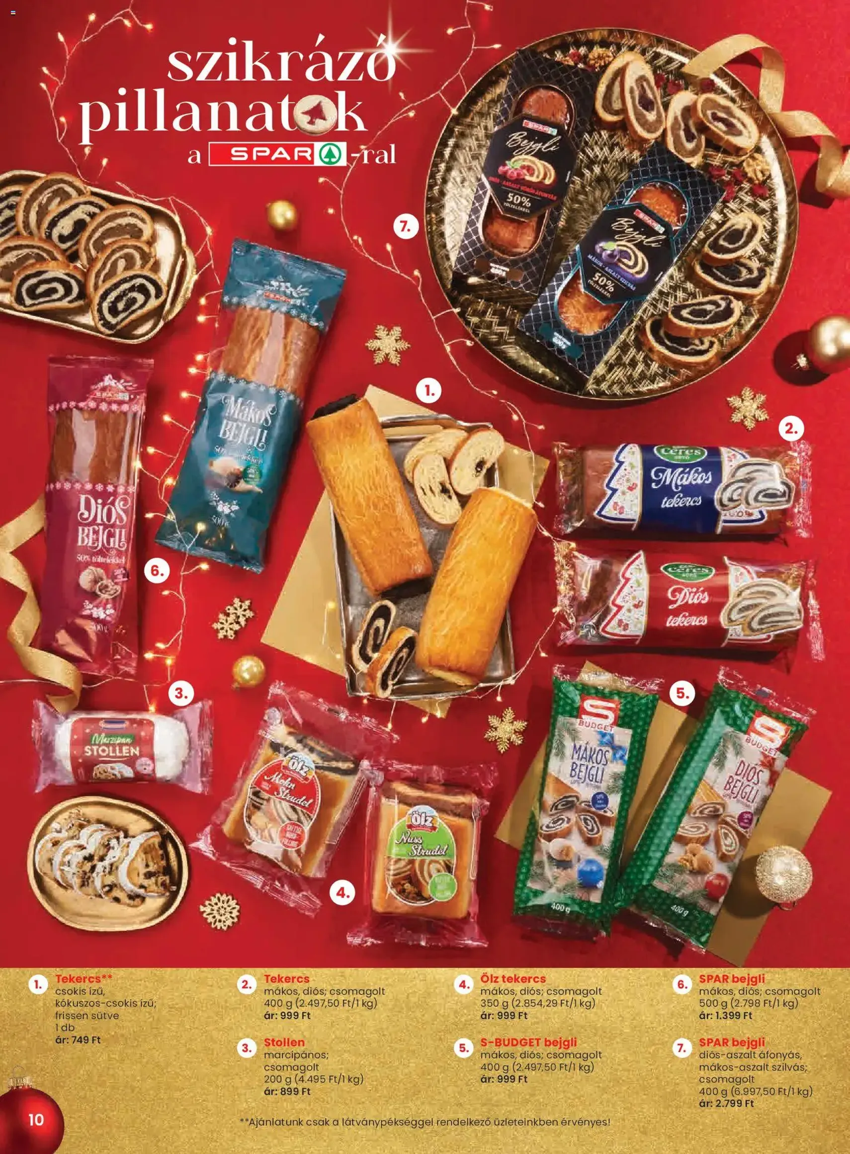 Spar Akciós újság - 2025.12.04. érvényes szórólap 10 oldal 24 oldalból